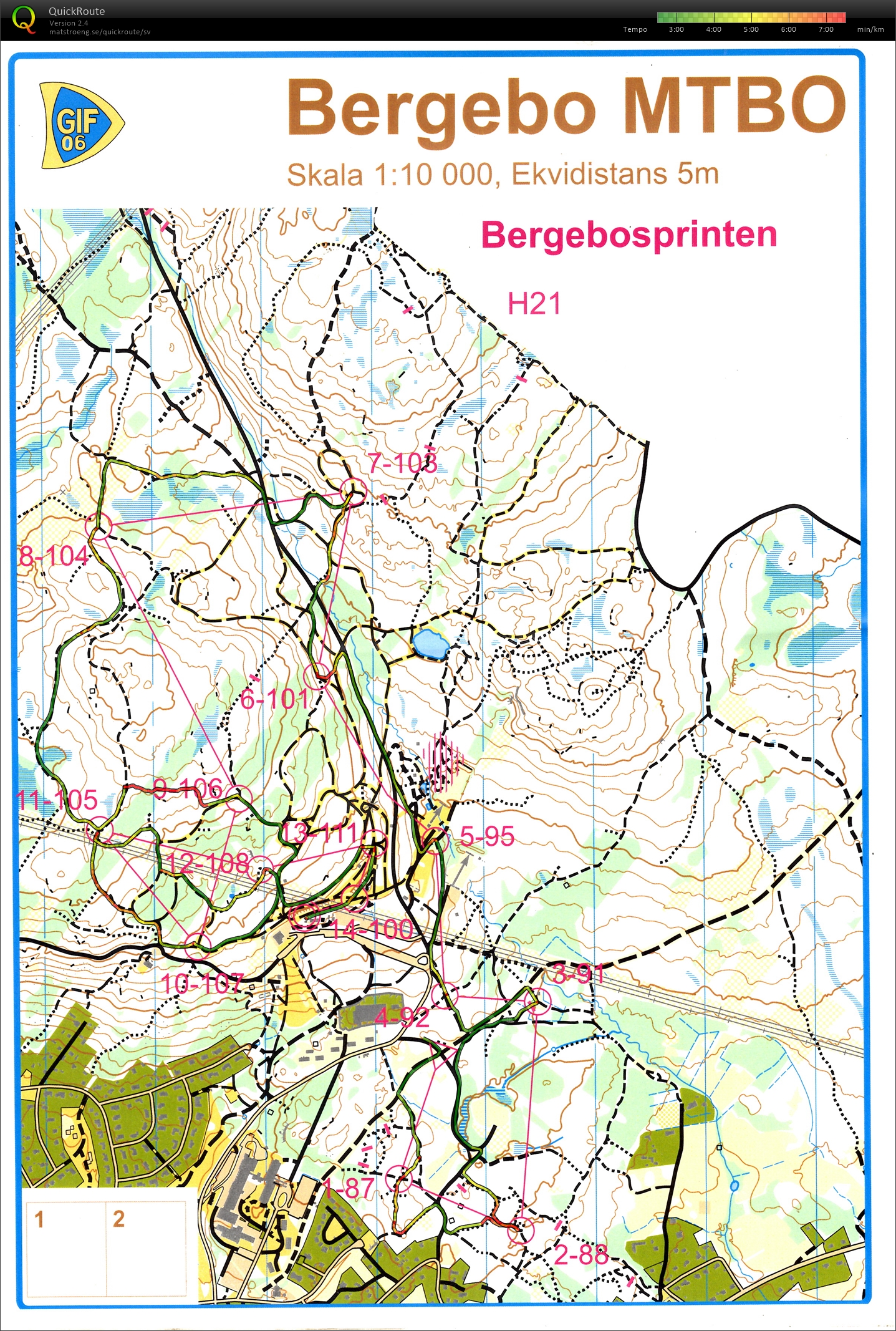 Bergebosprinten (17/05/2017)
