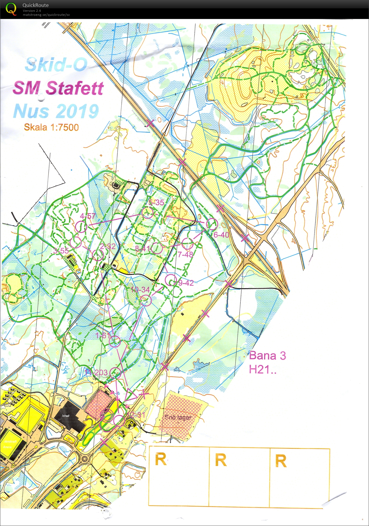 SM-Stafett, Sträcka 3 (24/02/2019)