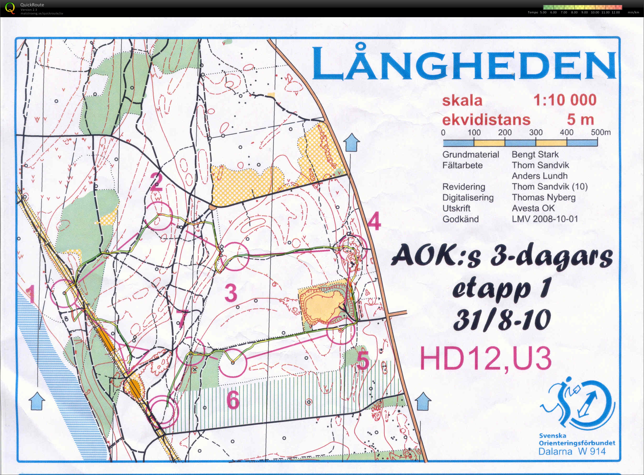 Avesta 3-dagars etapp 1 (20/10/2010)