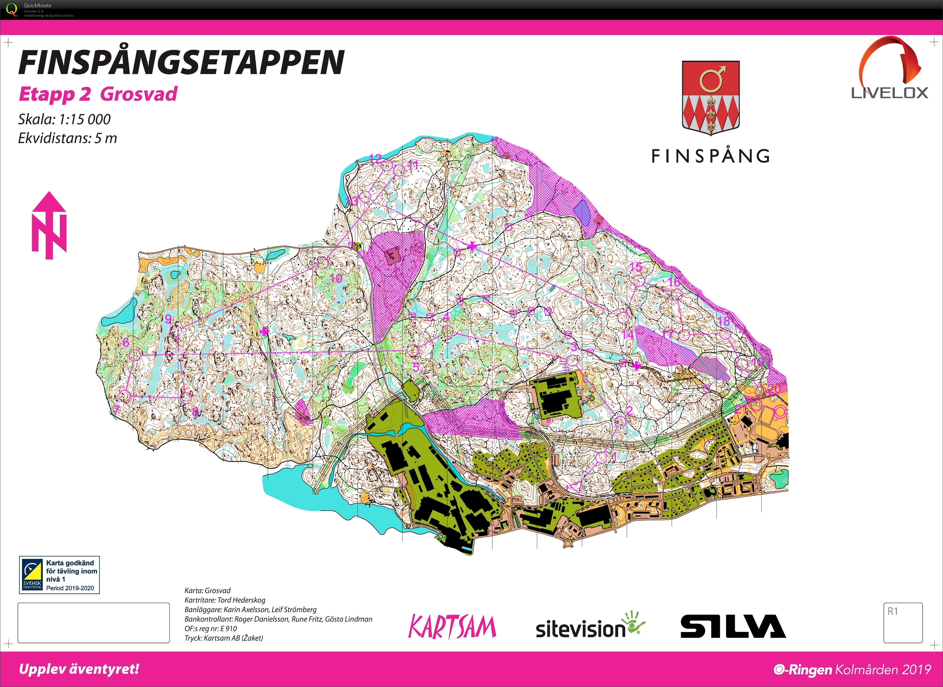 O-ringen, Etapp 2 (2019-07-23)
