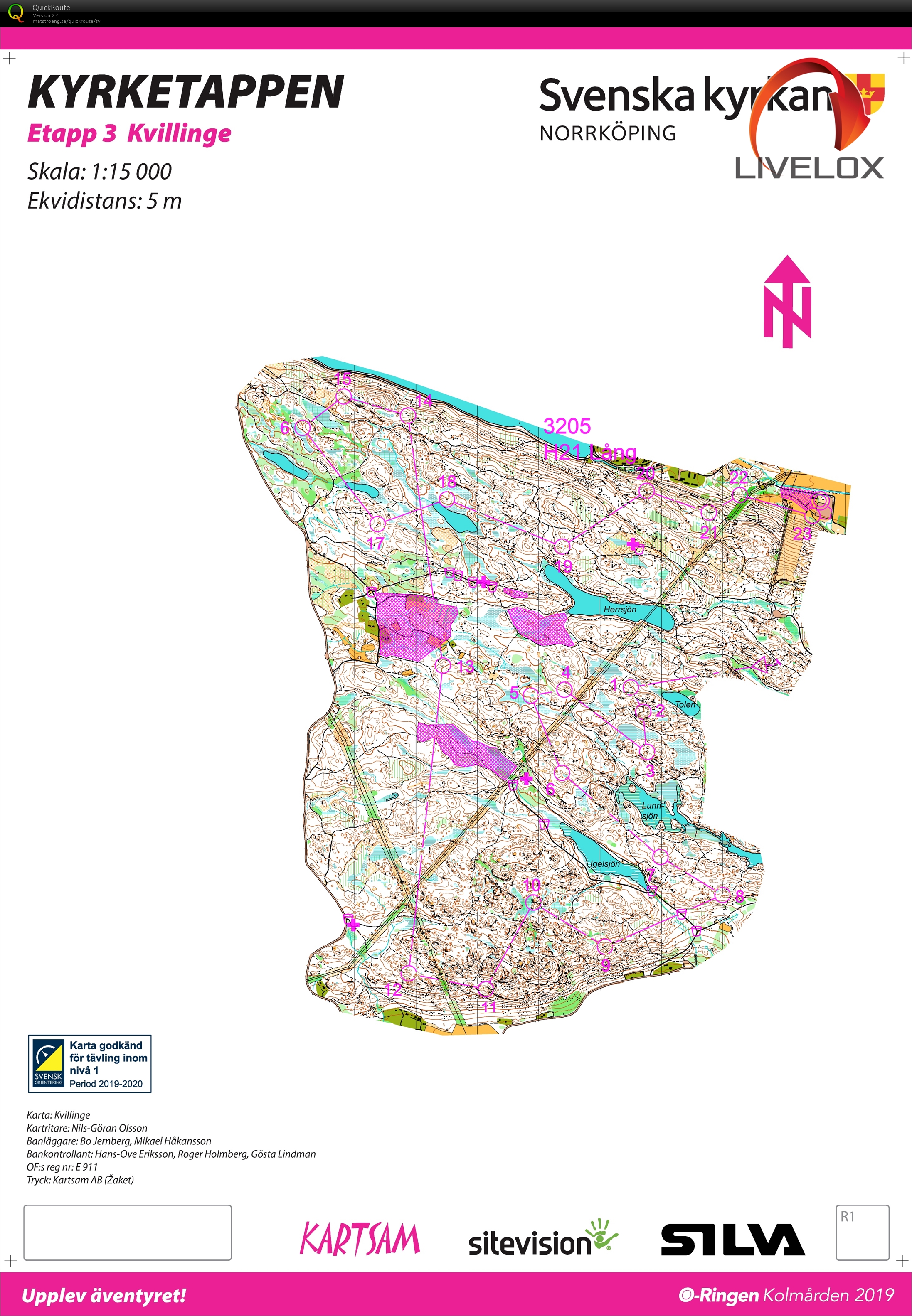 O-ringen, Etapp 3 (2019-07-25)