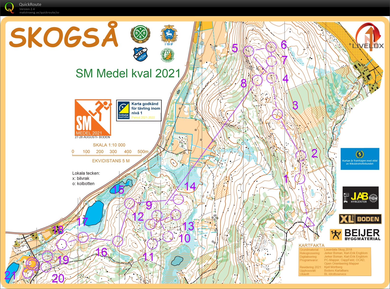 SM-Medel, Kval (2021-08-27)