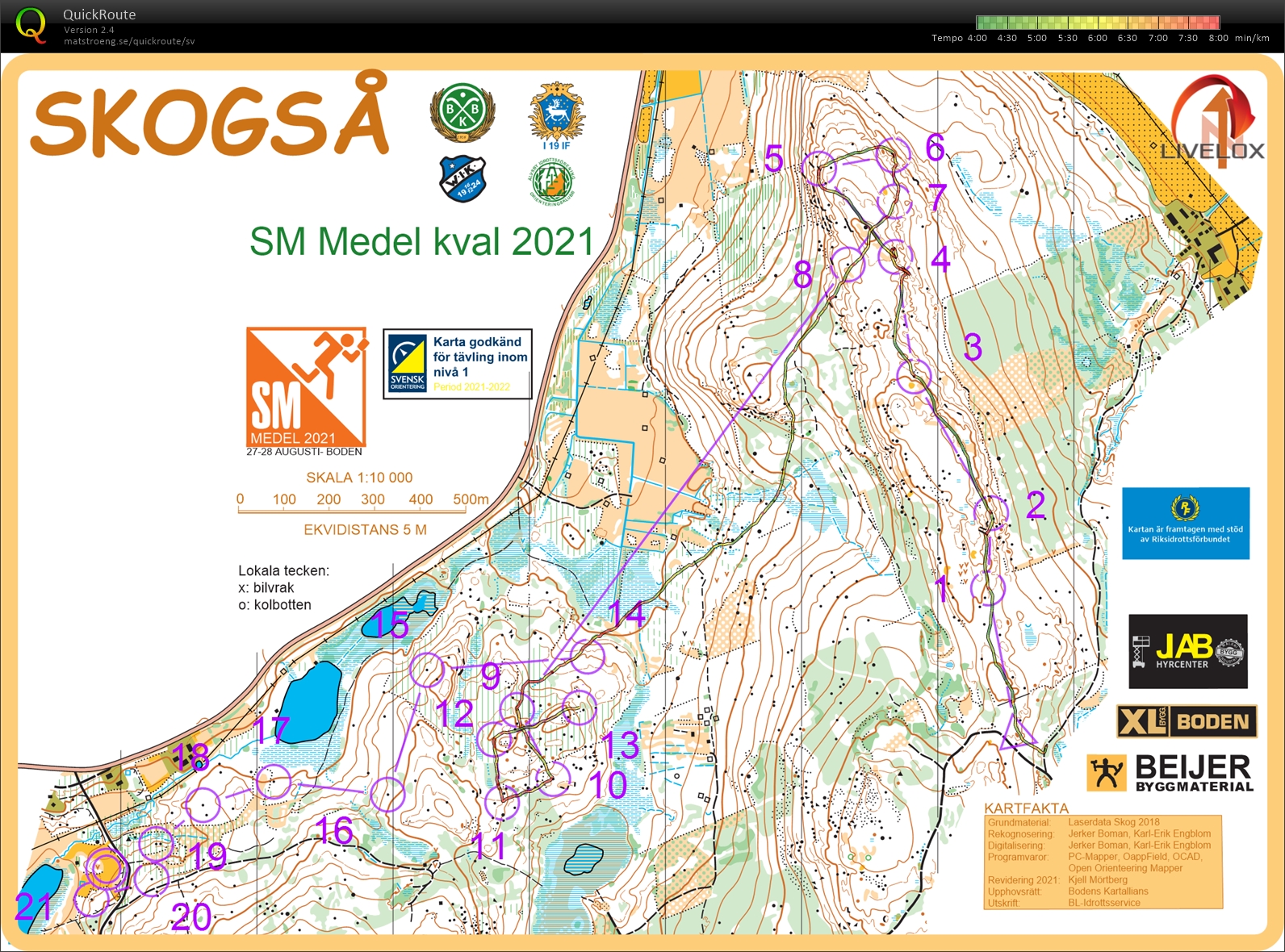 SM-Medel, Kval (2021-08-27)
