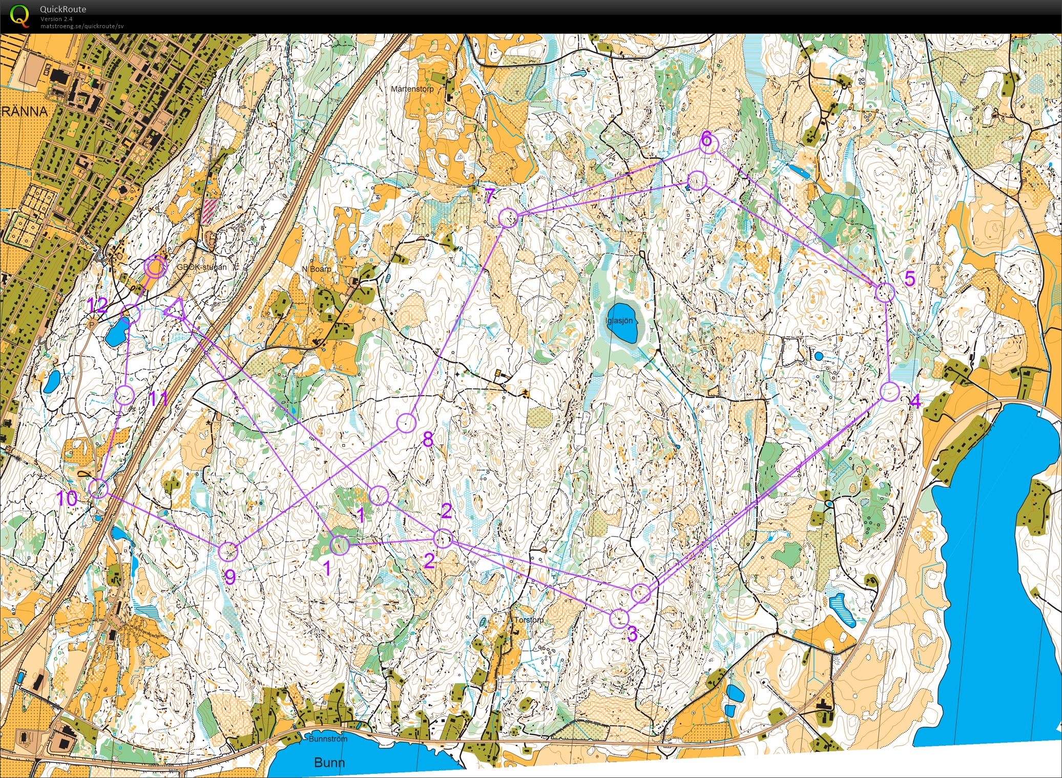 Smålandskavlen, Sträcka 1 (2021-10-30)