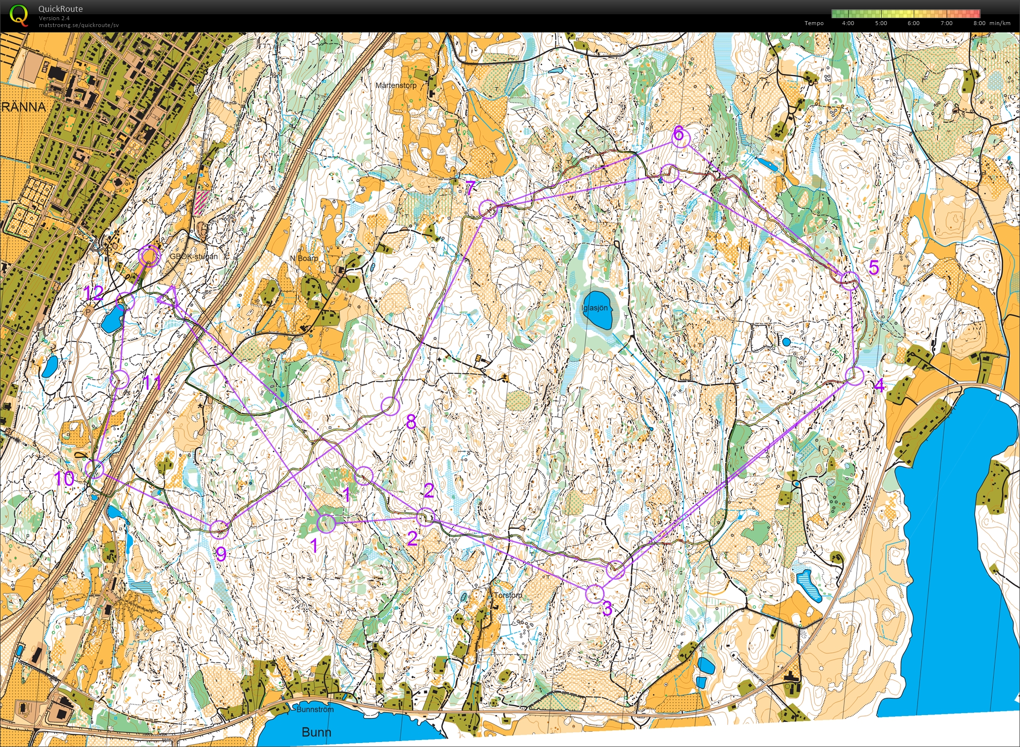Smålandskavlen, Sträcka 1 (2021-10-30)