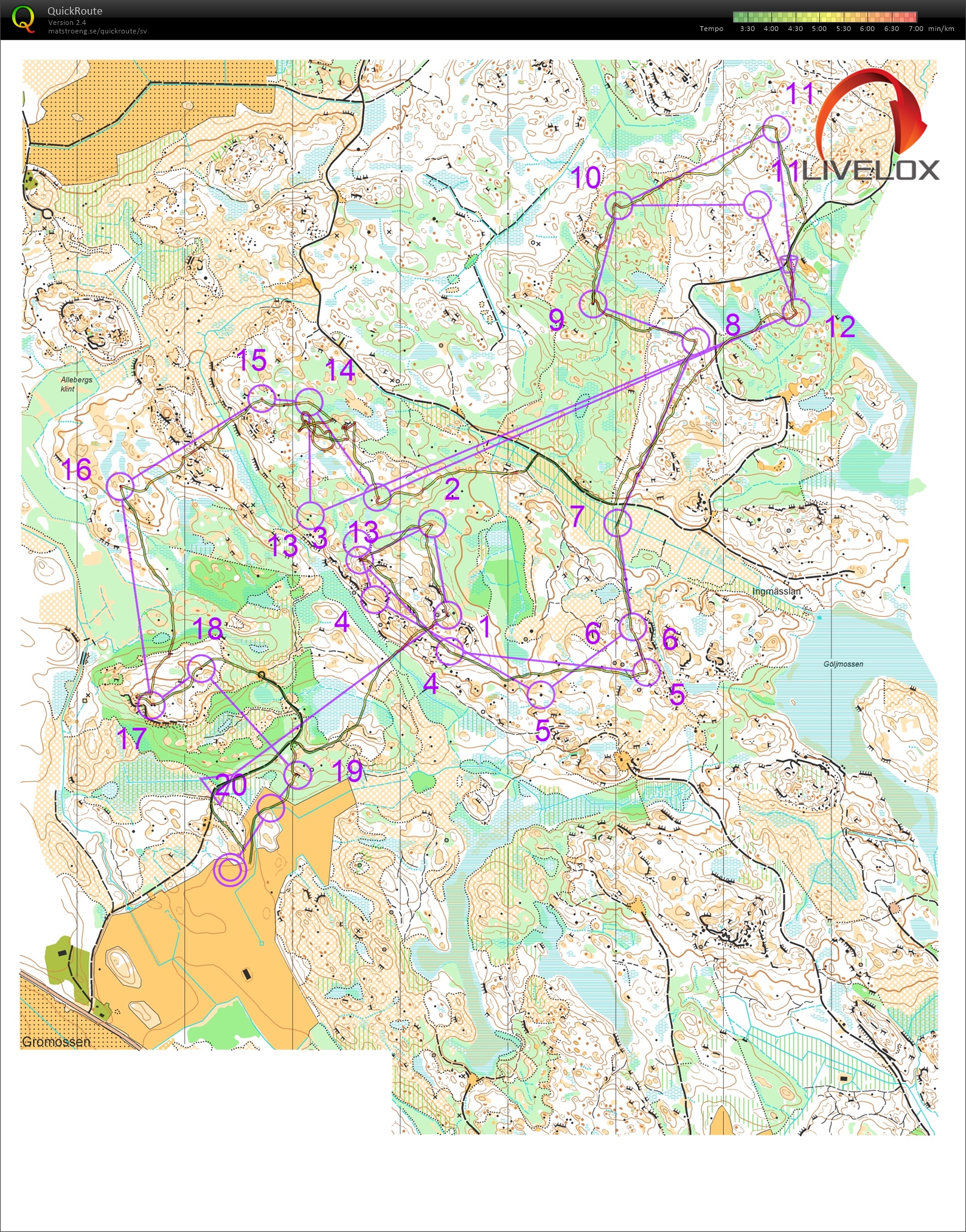 Stigtomtakavlen, Sträcka 5 (2022-04-16)