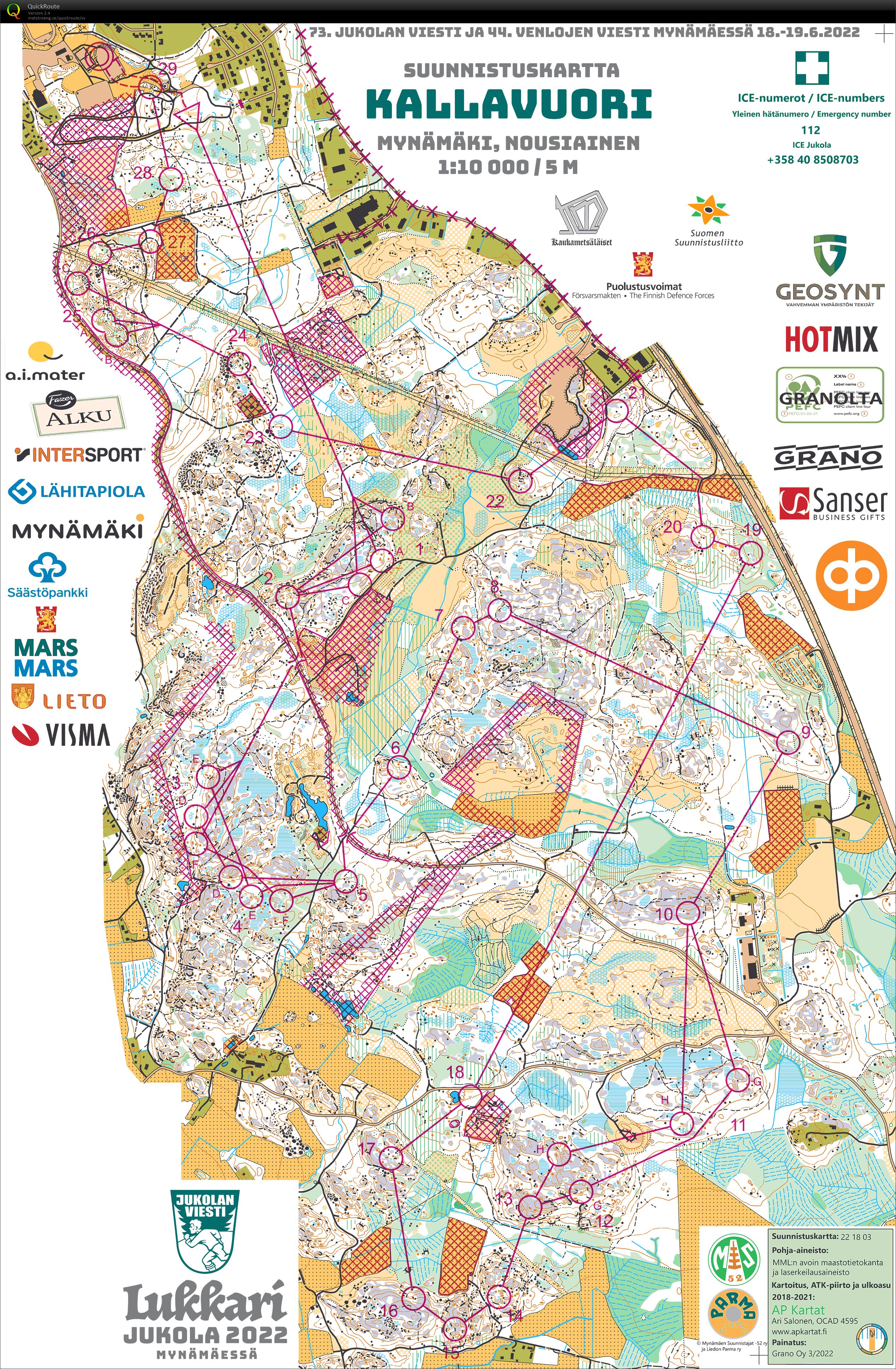 Jukola, sträcka 3 (2022-06-18)