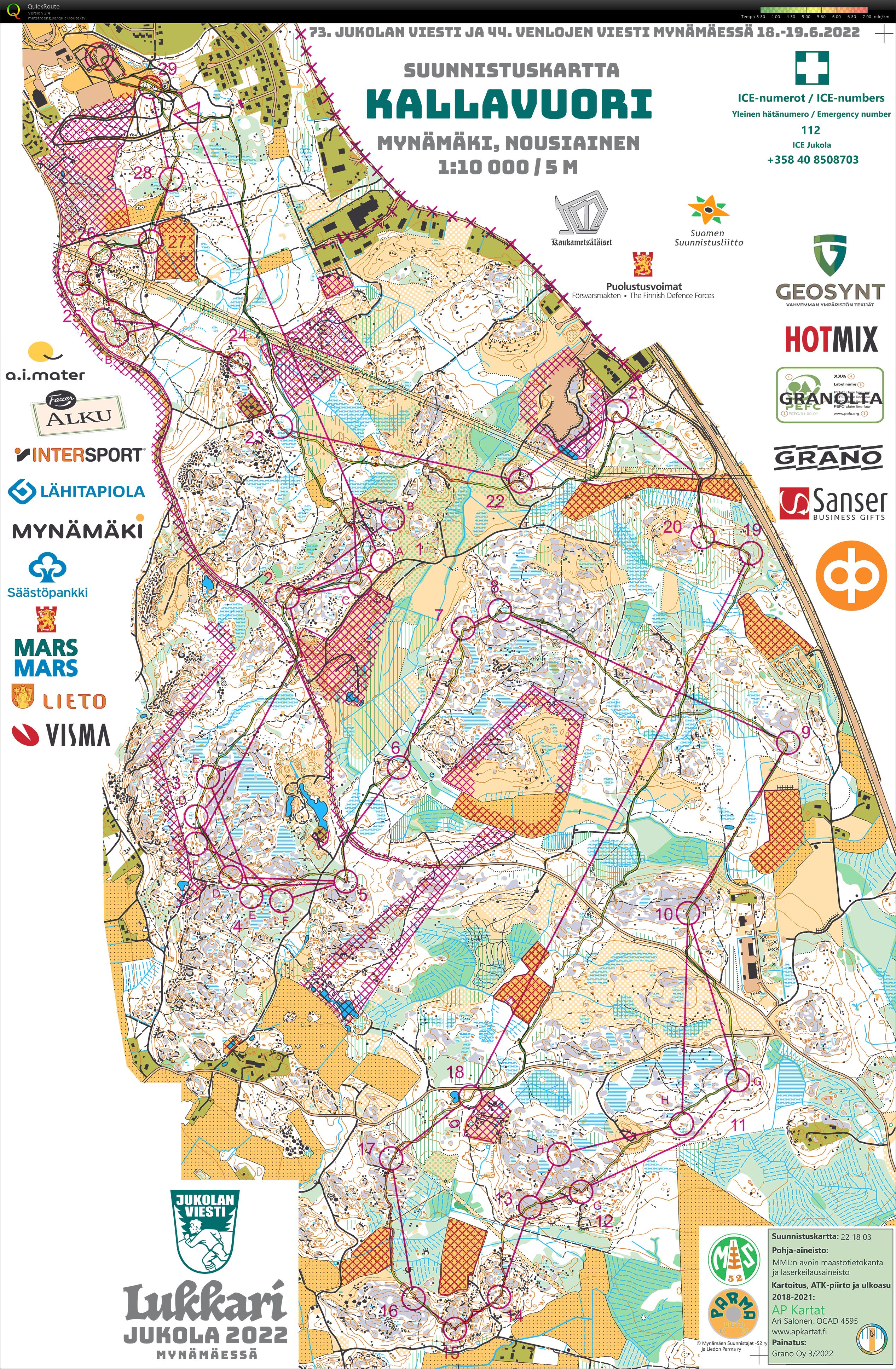 Jukola, sträcka 3 (2022-06-18)