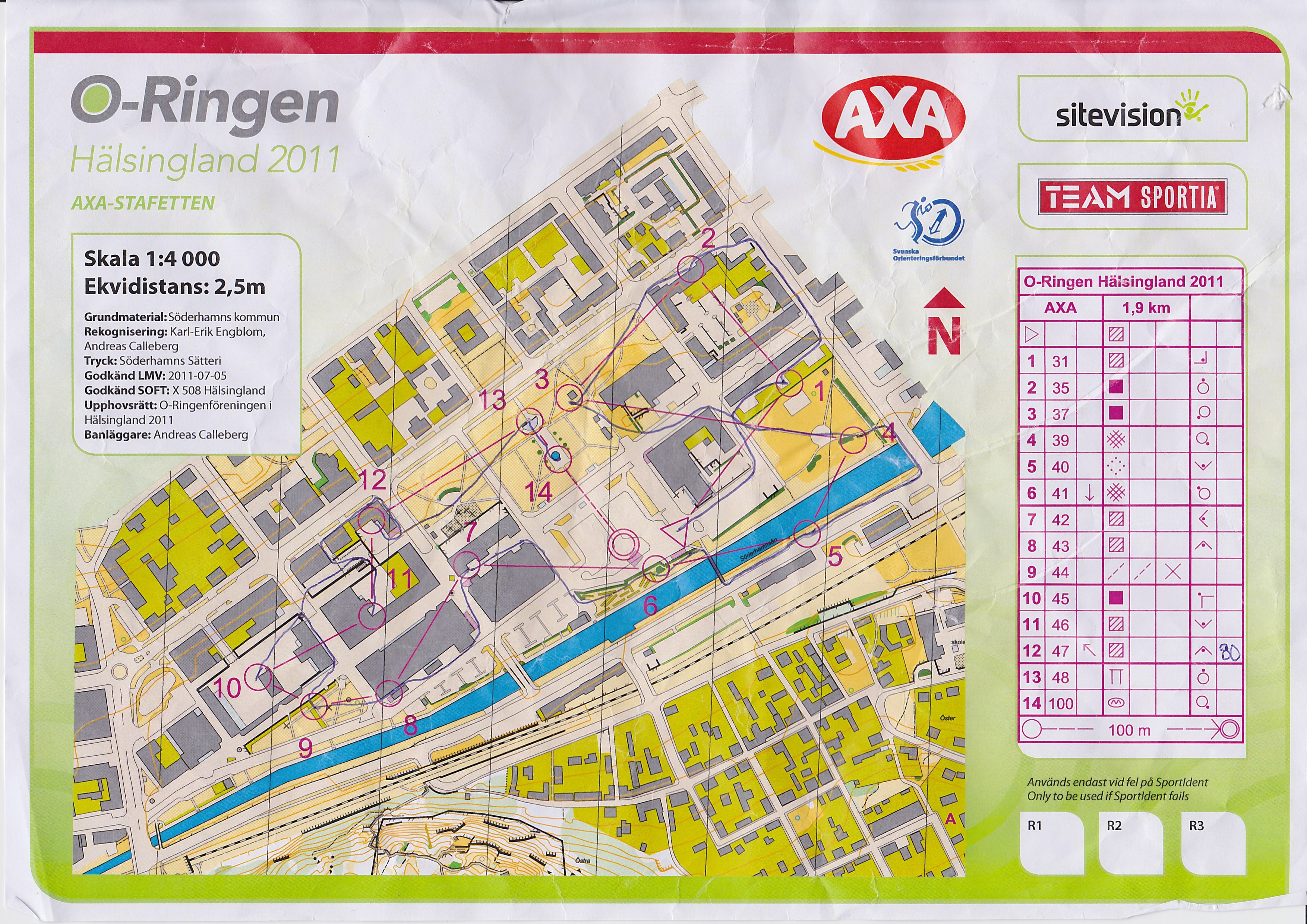 Axa-stafetten (2011-07-23)
