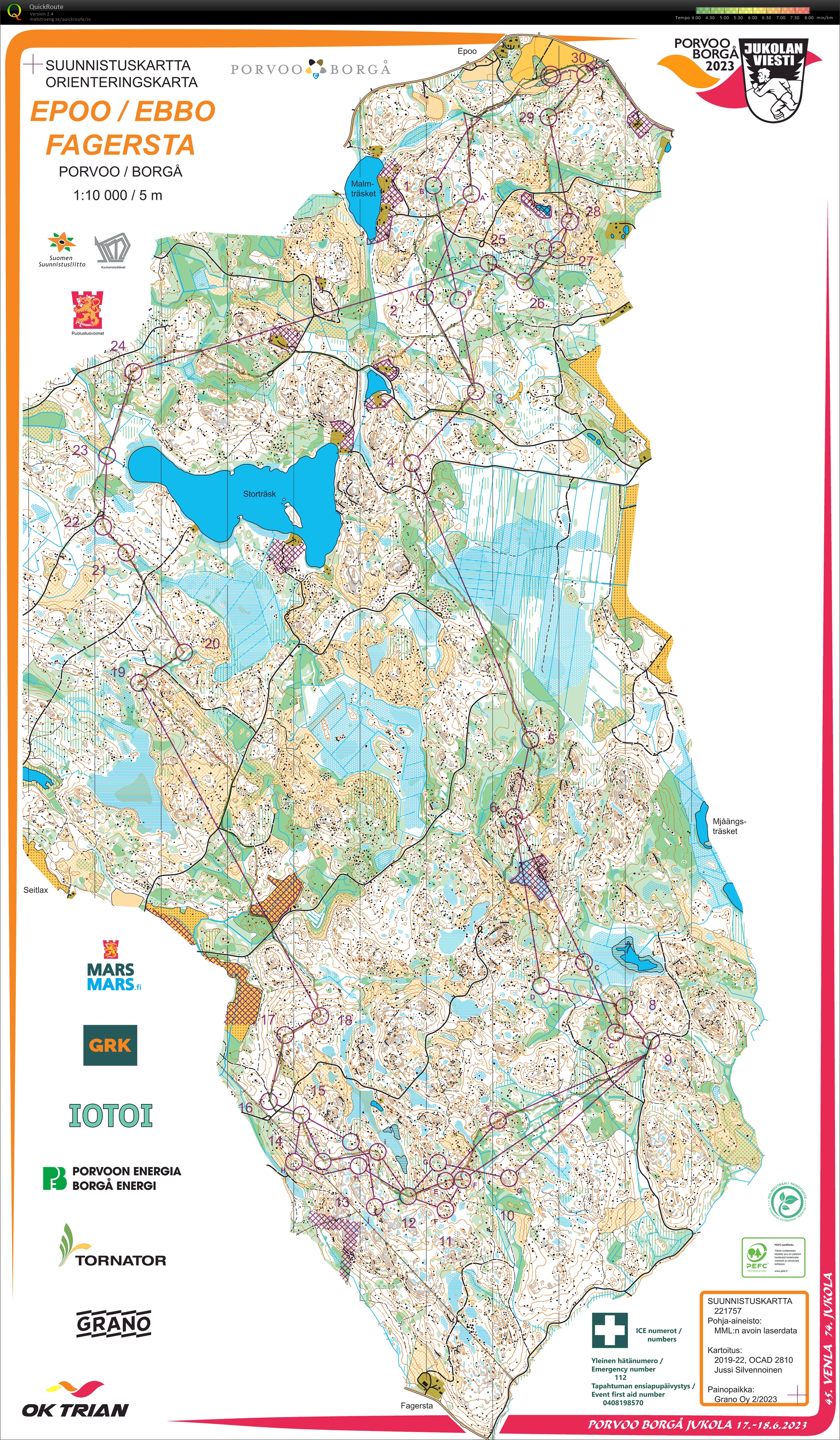 Jukola, Sträcka 3 (2023-06-17)