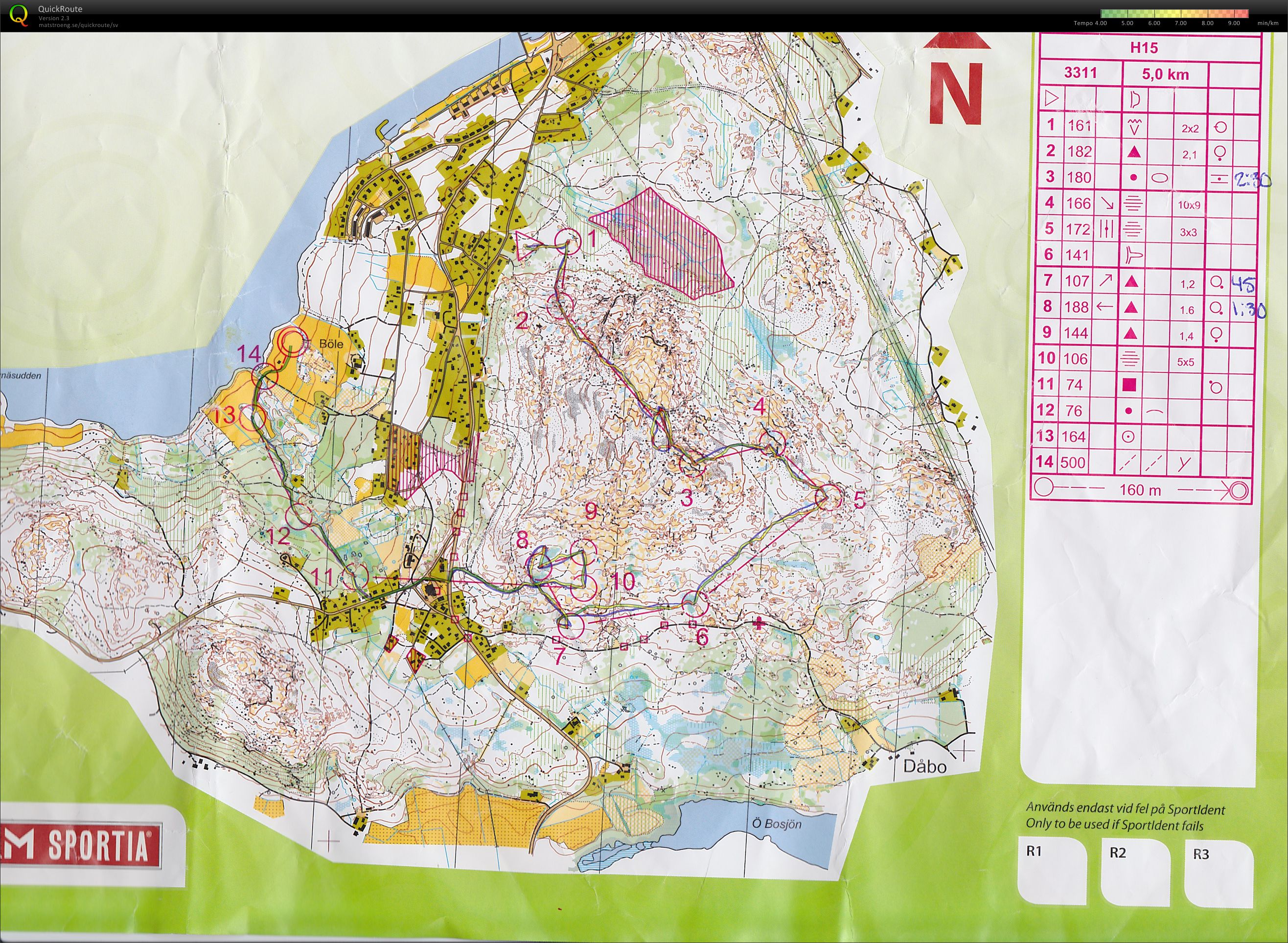 O-ringen, Etapp 3 (2011-07-27)