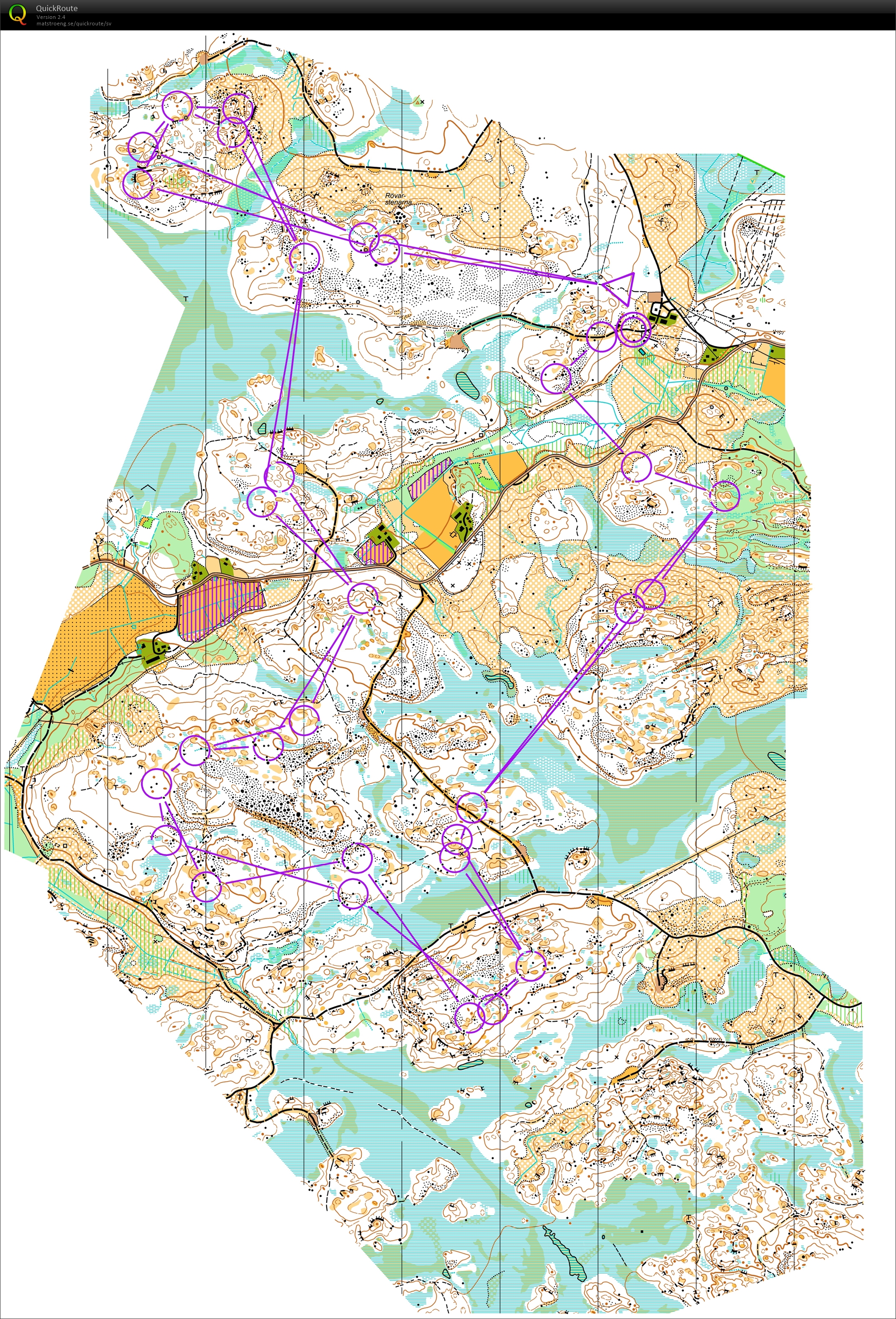 Stigtomtakavlen, sträcka 6 (2024-04-14)