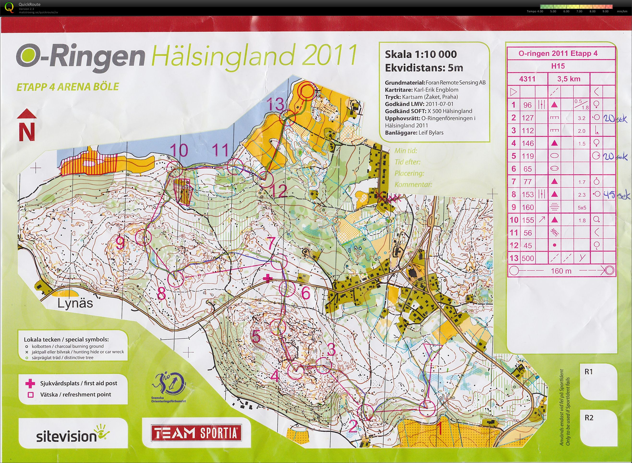 O-ringen, Etapp 4 (2011-07-28)
