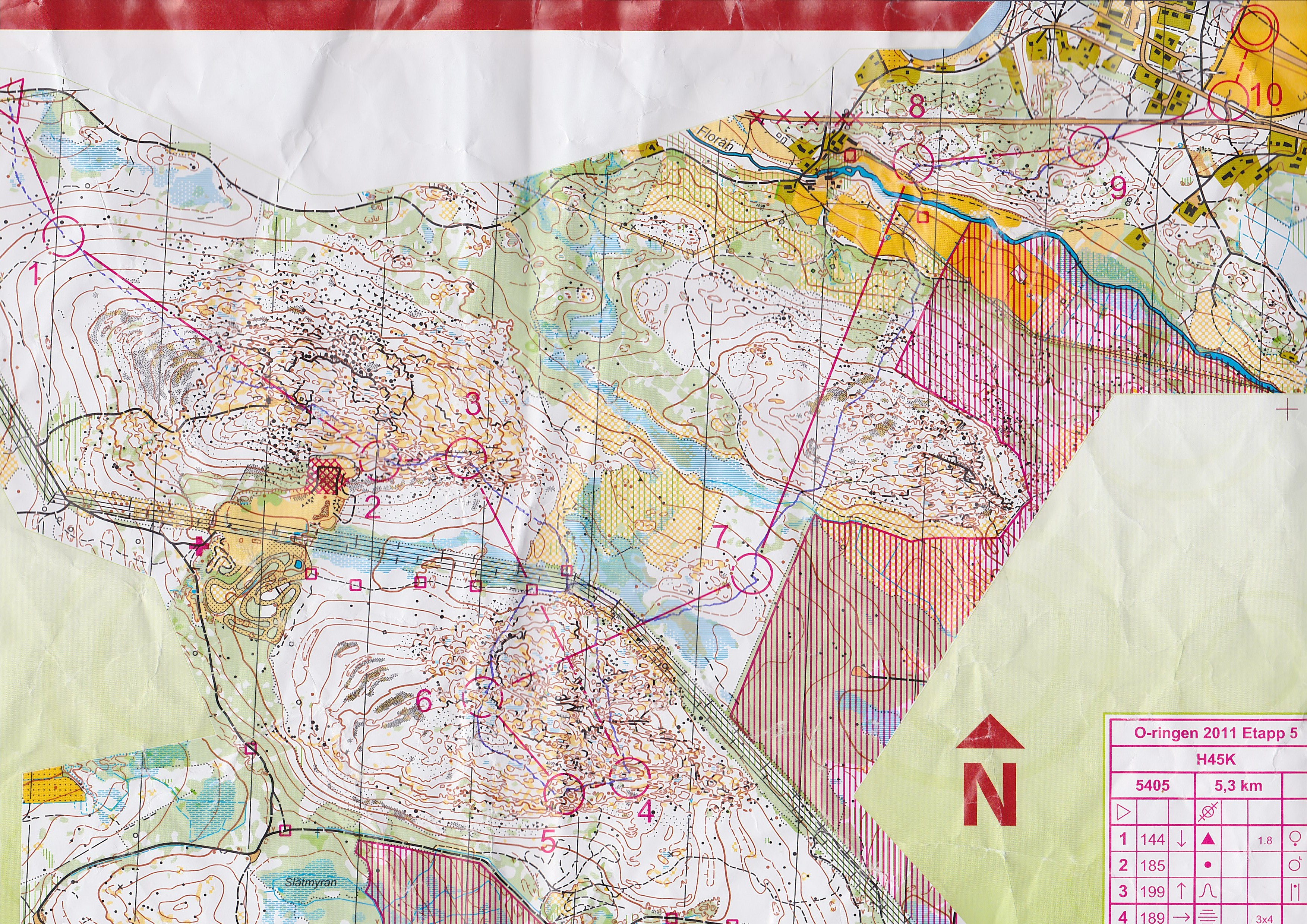 O-ringen, Etapp 5 (2011-07-29)