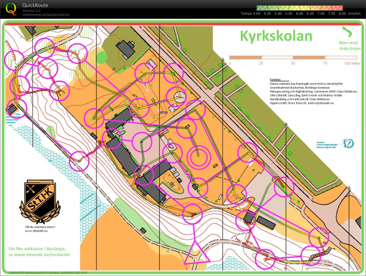 Sprint Tour Kyrkskolan (2011-08-12)