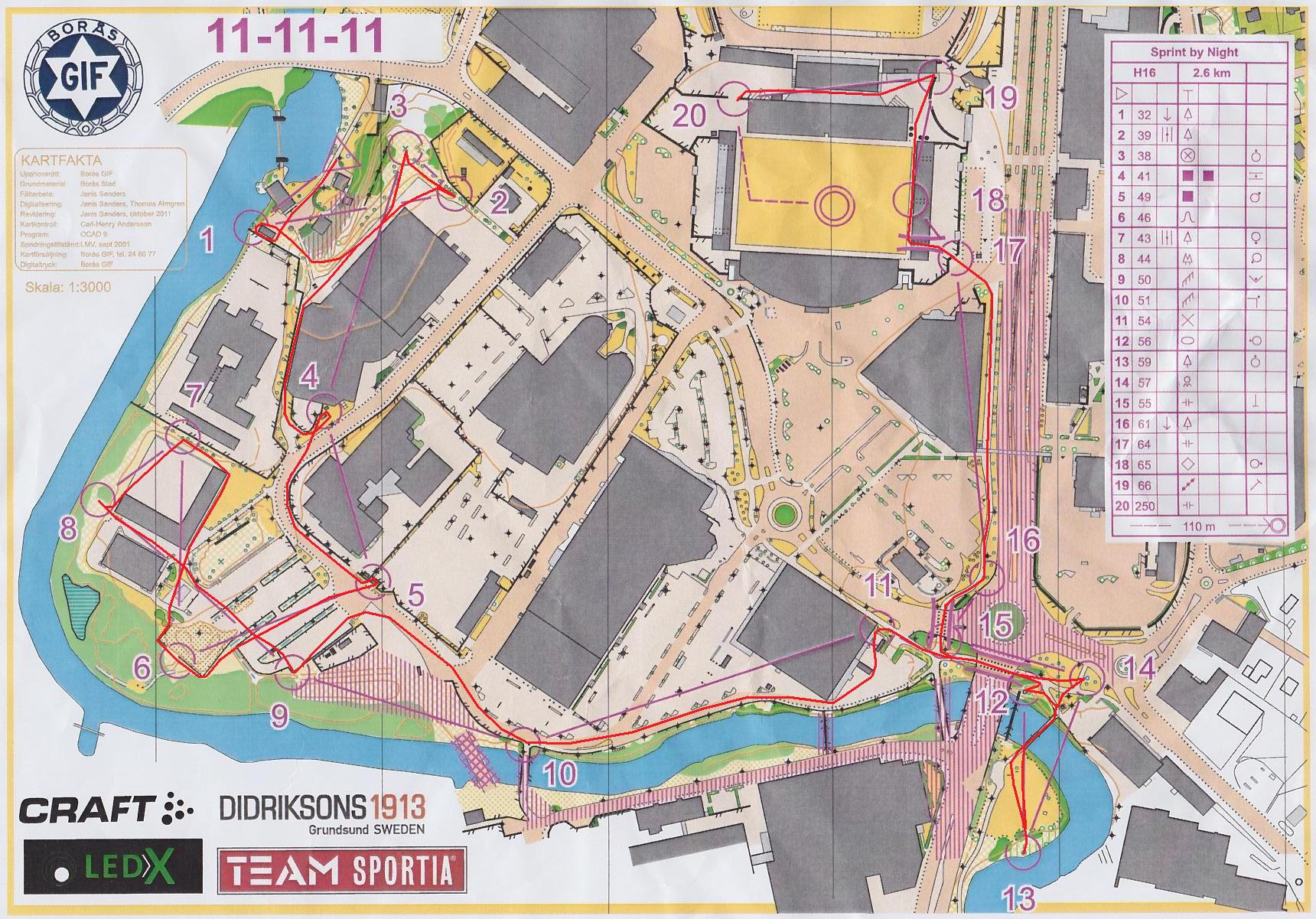 O-Event, Sprint by Night (2011-11-11)