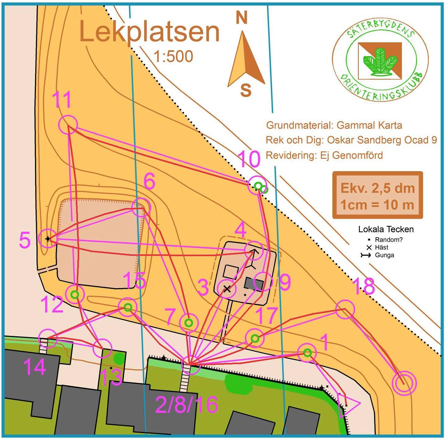 Säter Sprint Tour, Prolog 1 (2011-11-18)