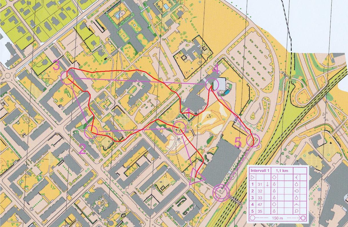 Dalaoffensiven, Sprintintervaller, Bana 1 (2011-11-19)