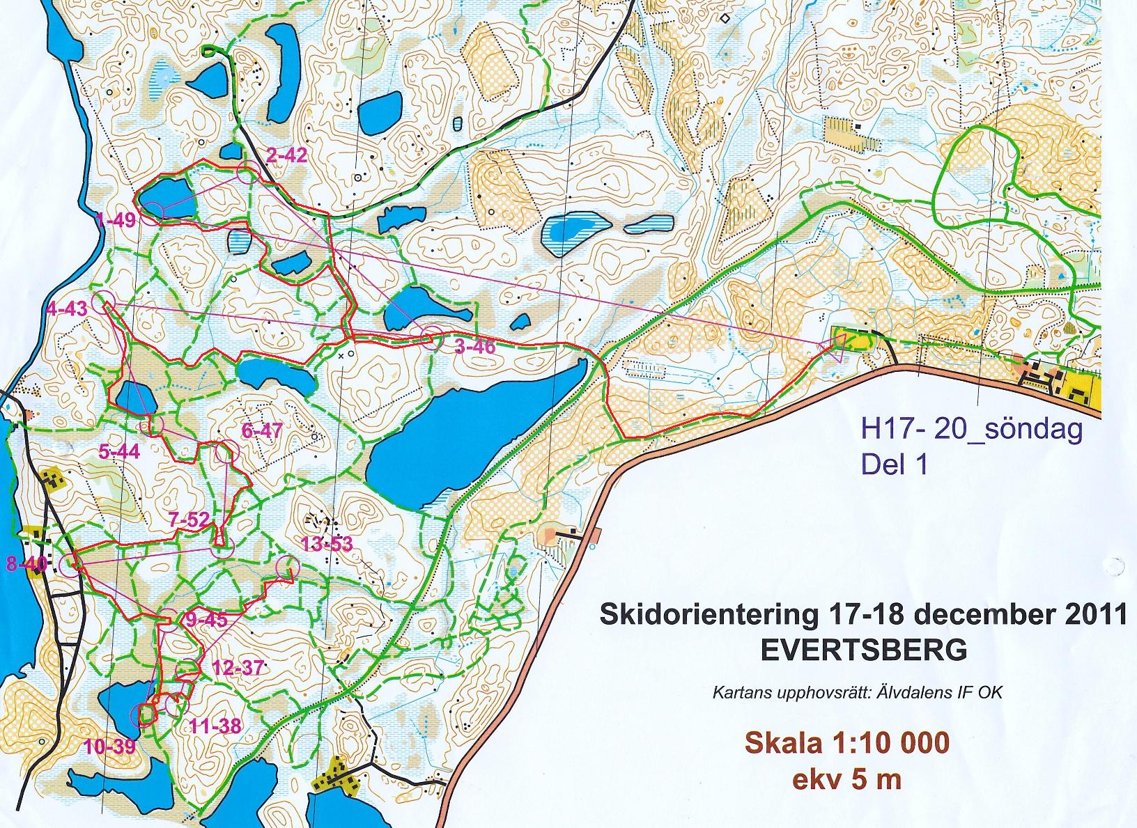 Skid-O Evertsberg, Medel, Del 1 (2011-12-18)