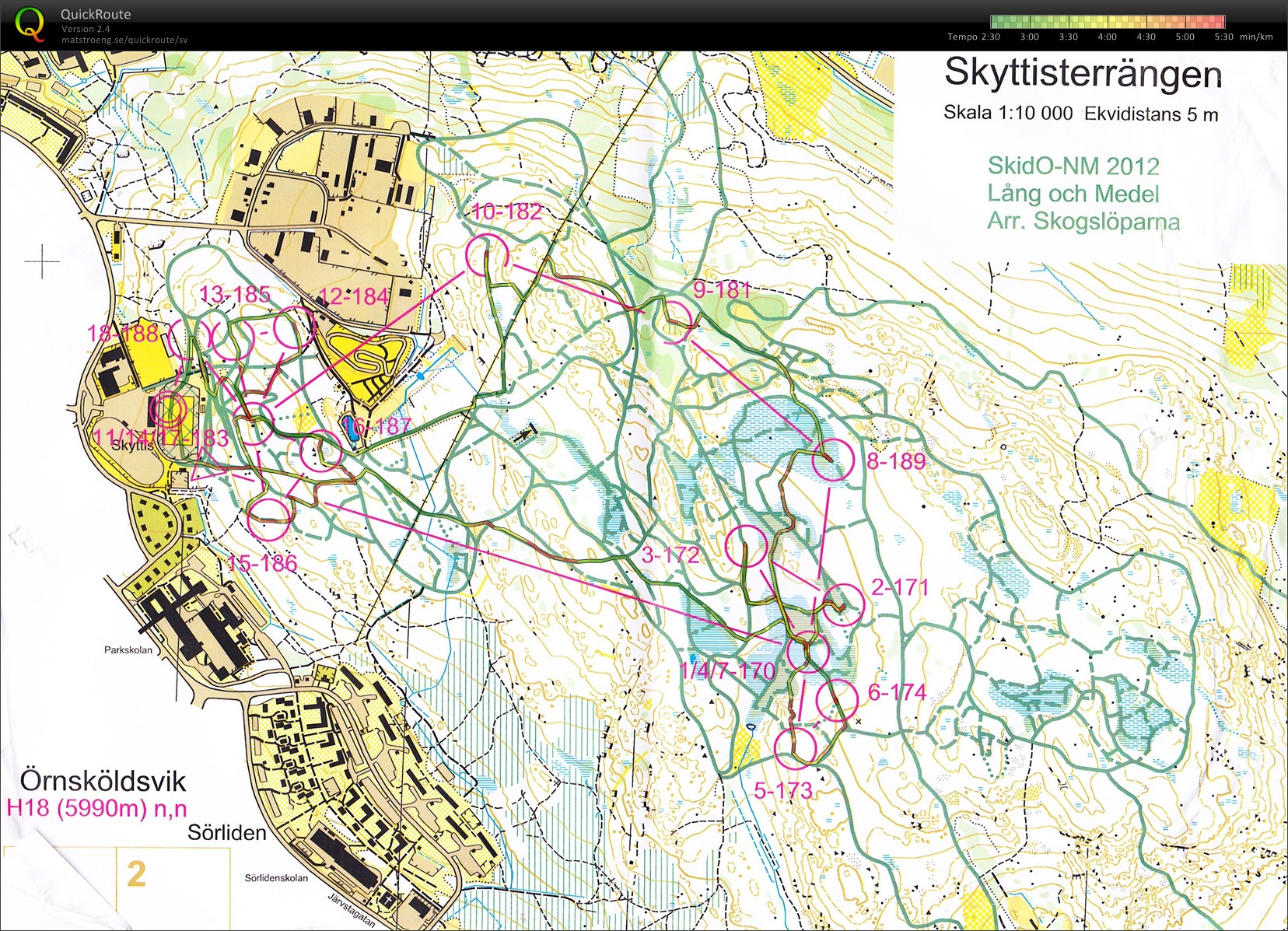 Skid-O Örnsköldsvik, Masstart (2012-01-22)