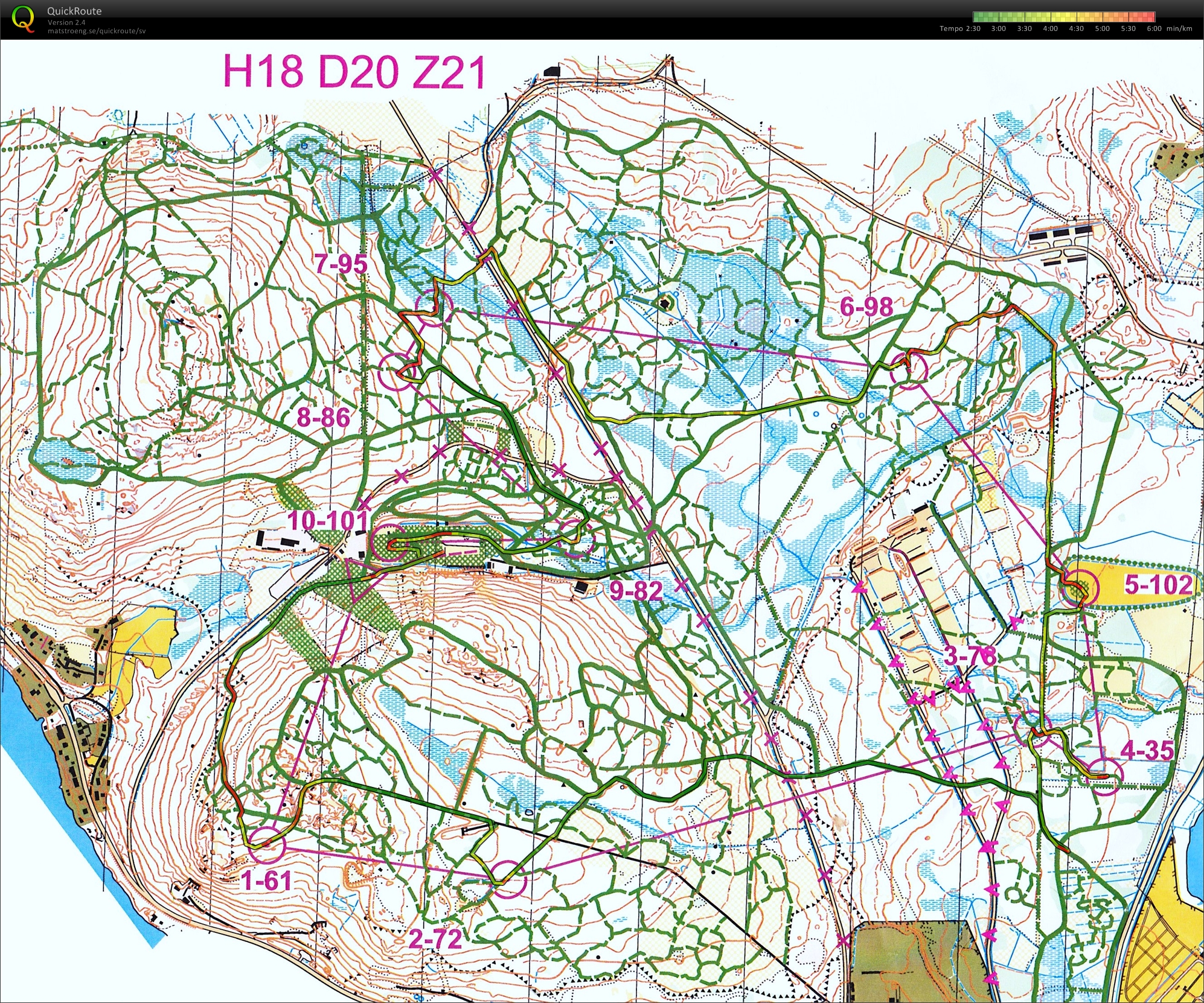SM Lång, Masstart, del 1 (2012-03-25)