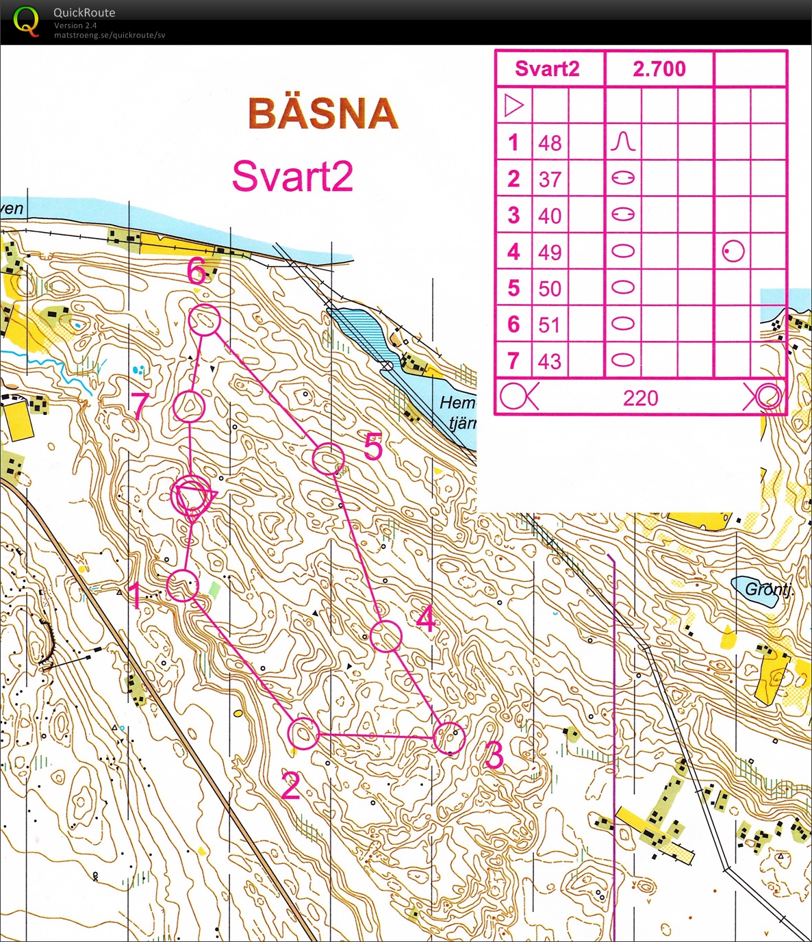 Teknikträning Brunbild, Bana 2 (2012-04-12)