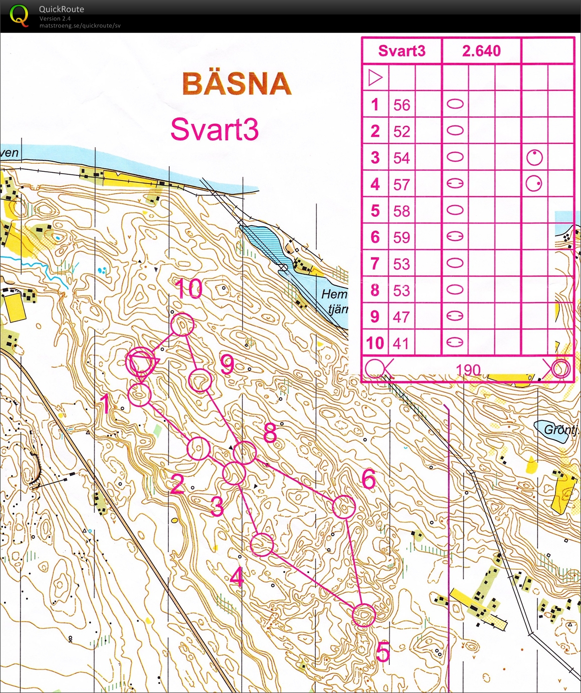 Teknikträning Brunbild, Bana 3 (2012-04-12)
