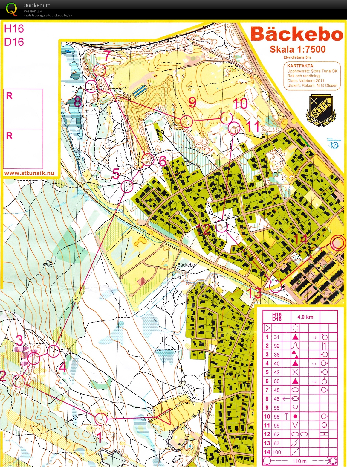 Tunating, Etapp 2, Medel  (2012-05-12)