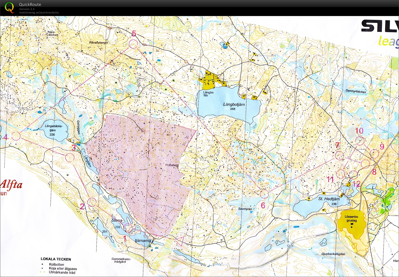 Silva Leauge Alfta, Jaktstart (2012-05-27)