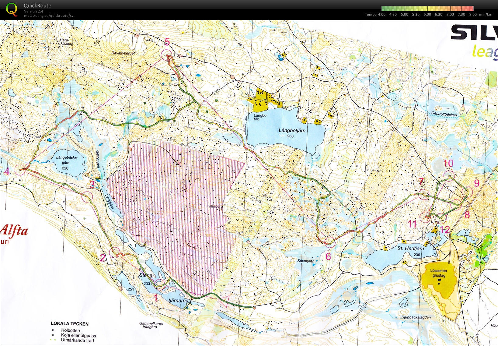 Silva Leauge Alfta, Jaktstart (2012-05-27)