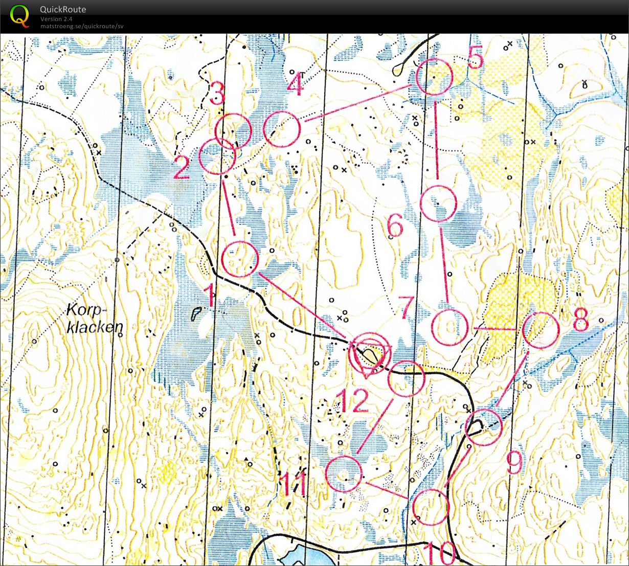 Teknikträning, Bana 2 (2012-06-07)