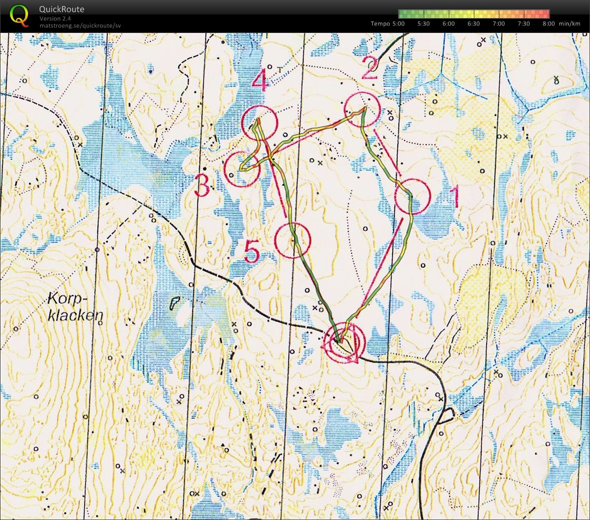 Teknikträning, Bana 3 (2012-06-07)