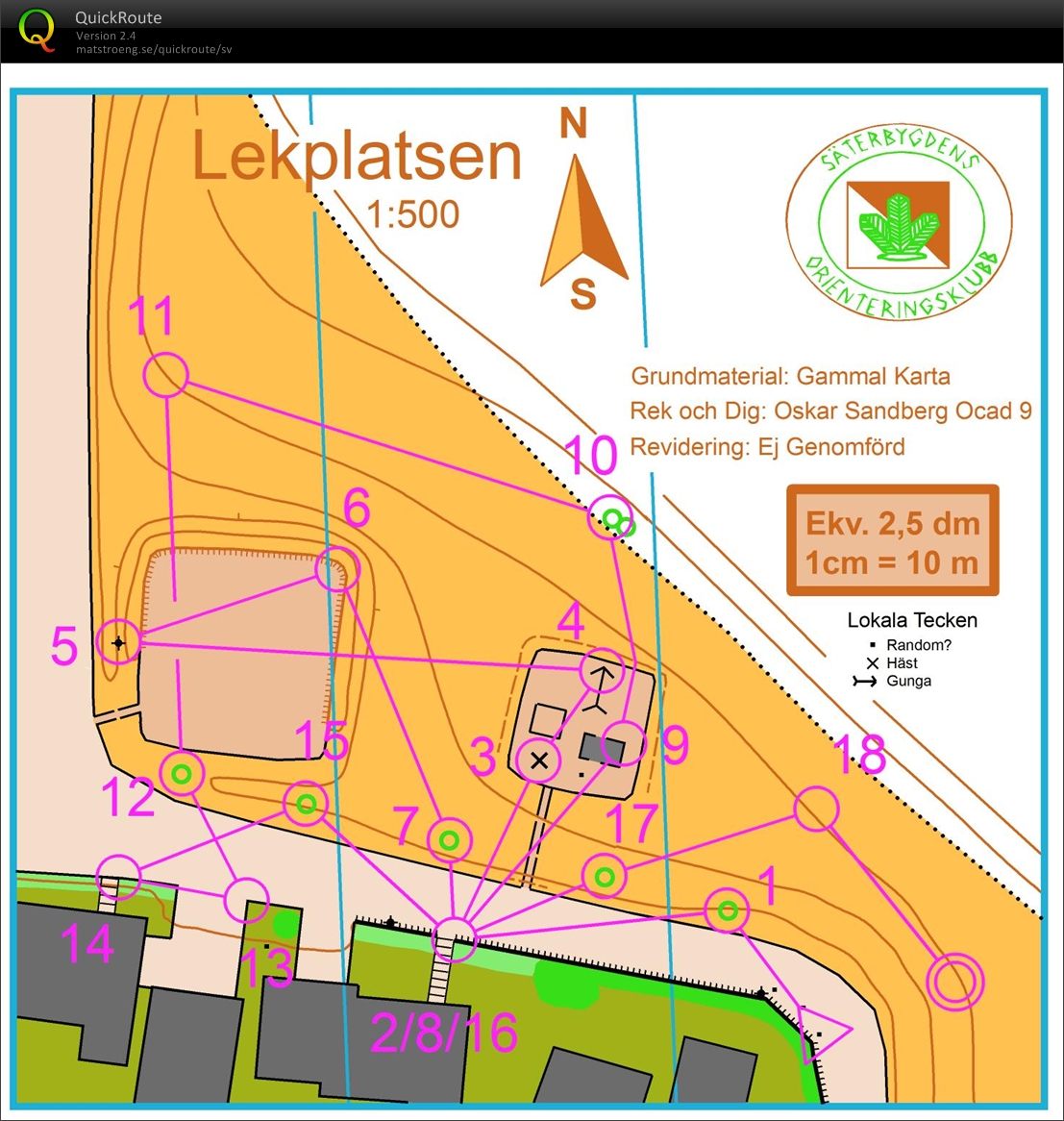 Säter Microsprint Tour, Etapp 1 (2012-06-17)