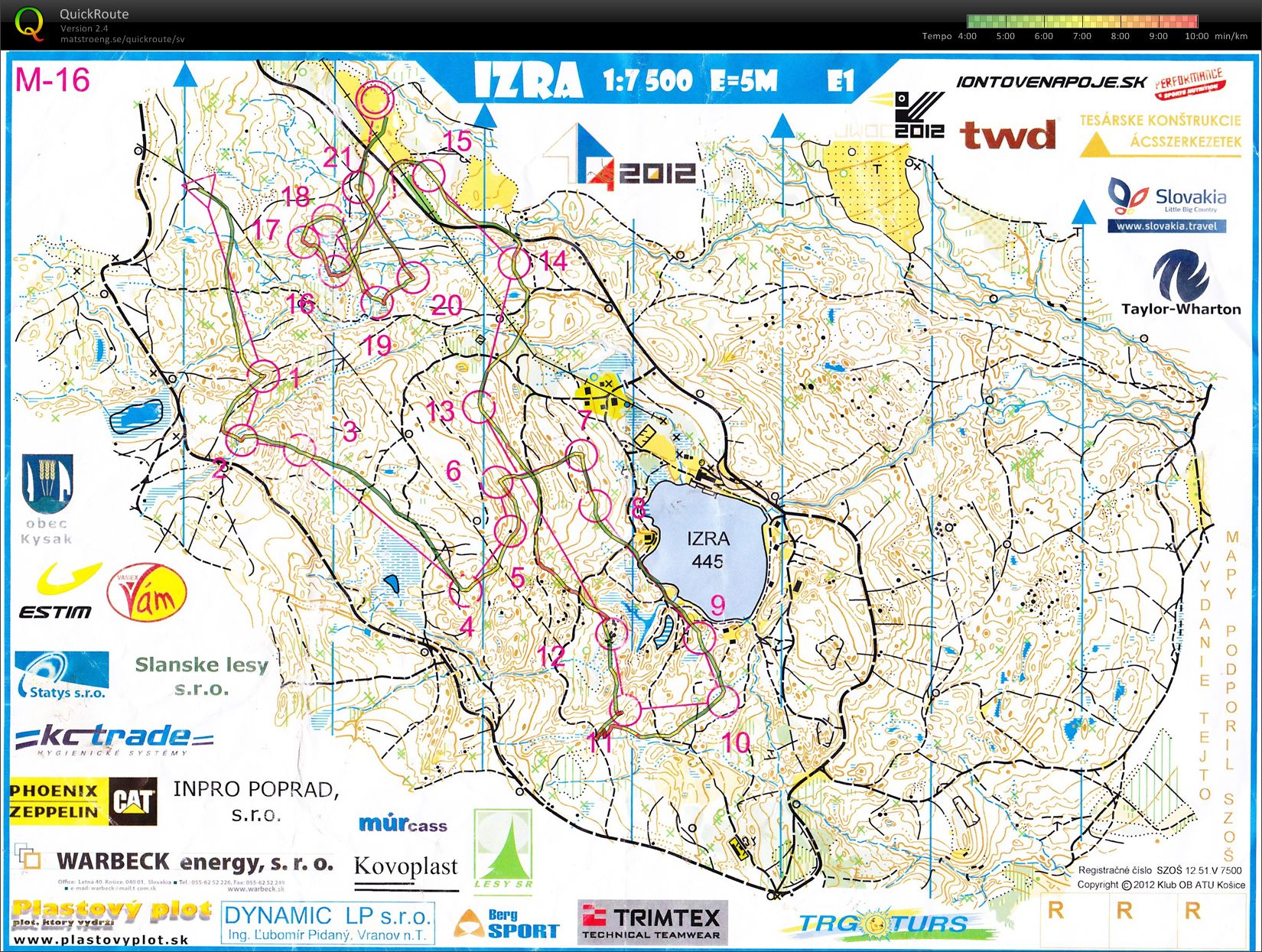 Karst-Cup, etapp 1 (2012-07-12)