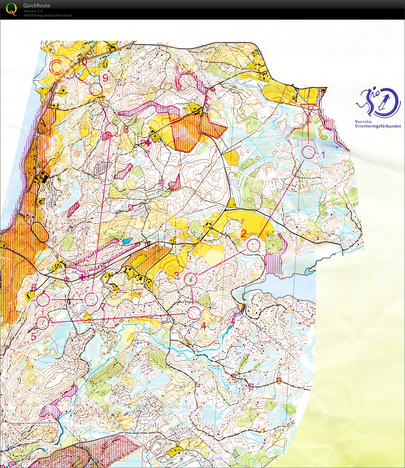 O-ringen, Etapp 1 (2012-07-22)