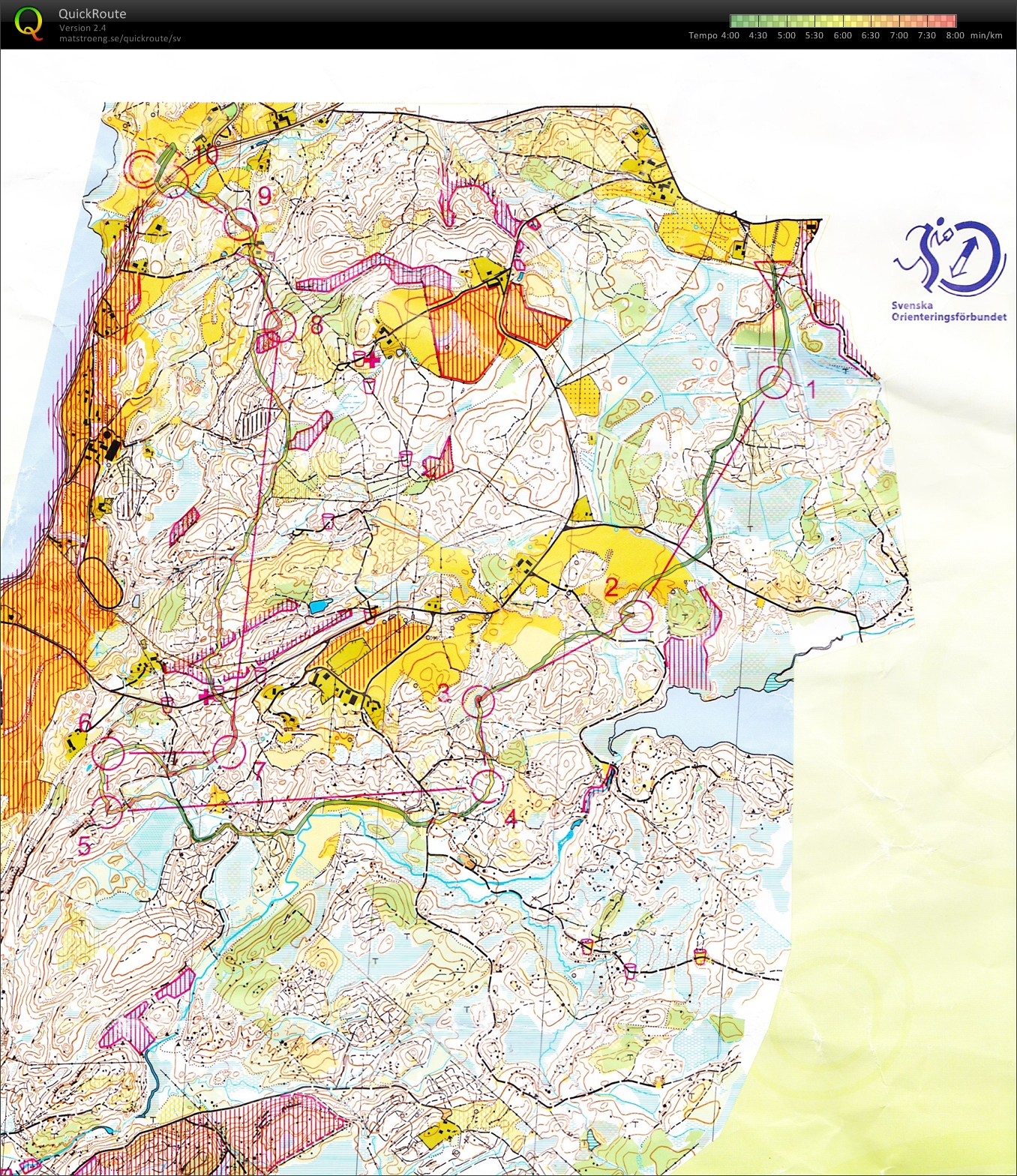 O-ringen, Etapp 1 (2012-07-22)