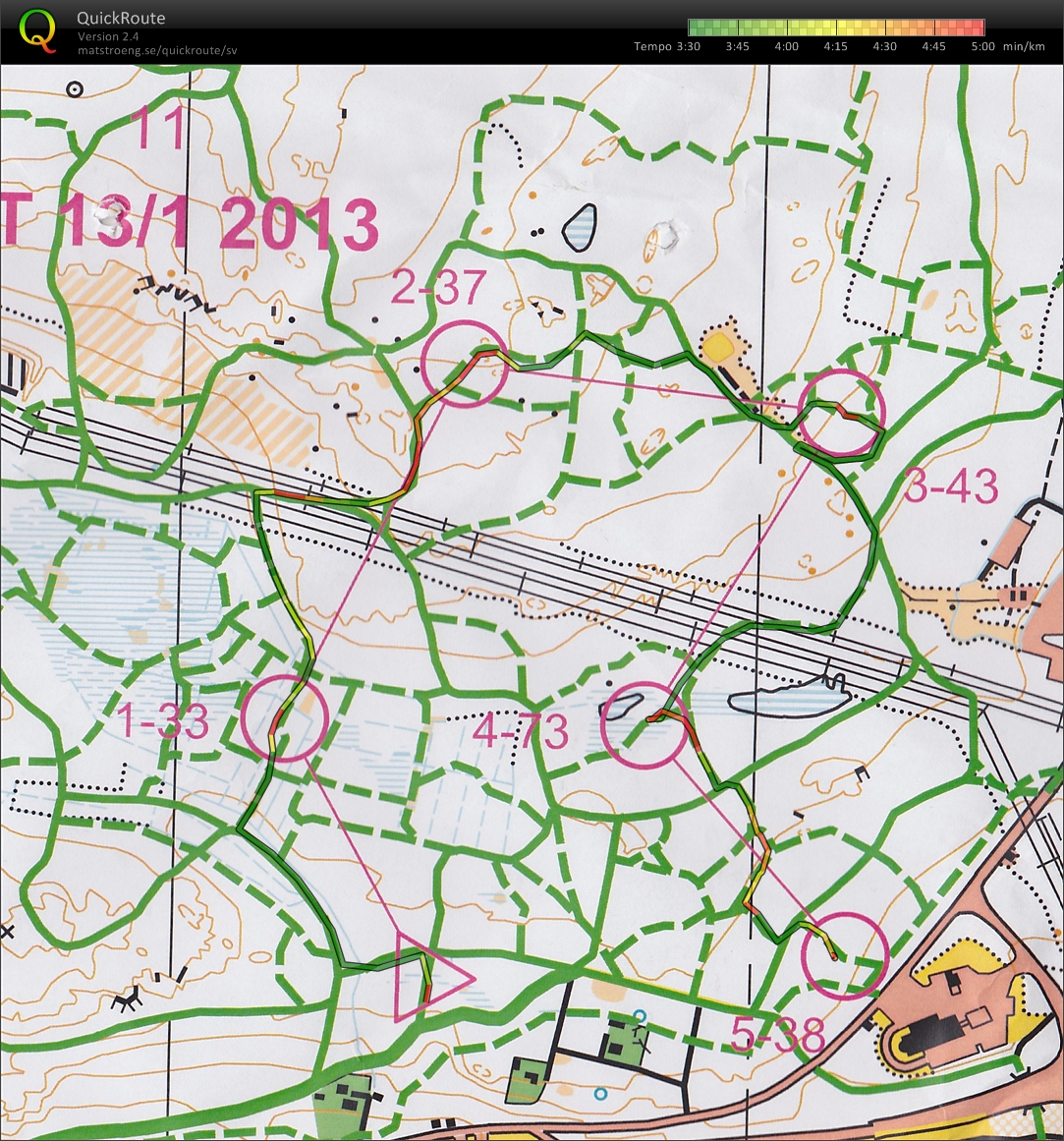 Skellefteå, Sprint, del 1 (2013-01-13)