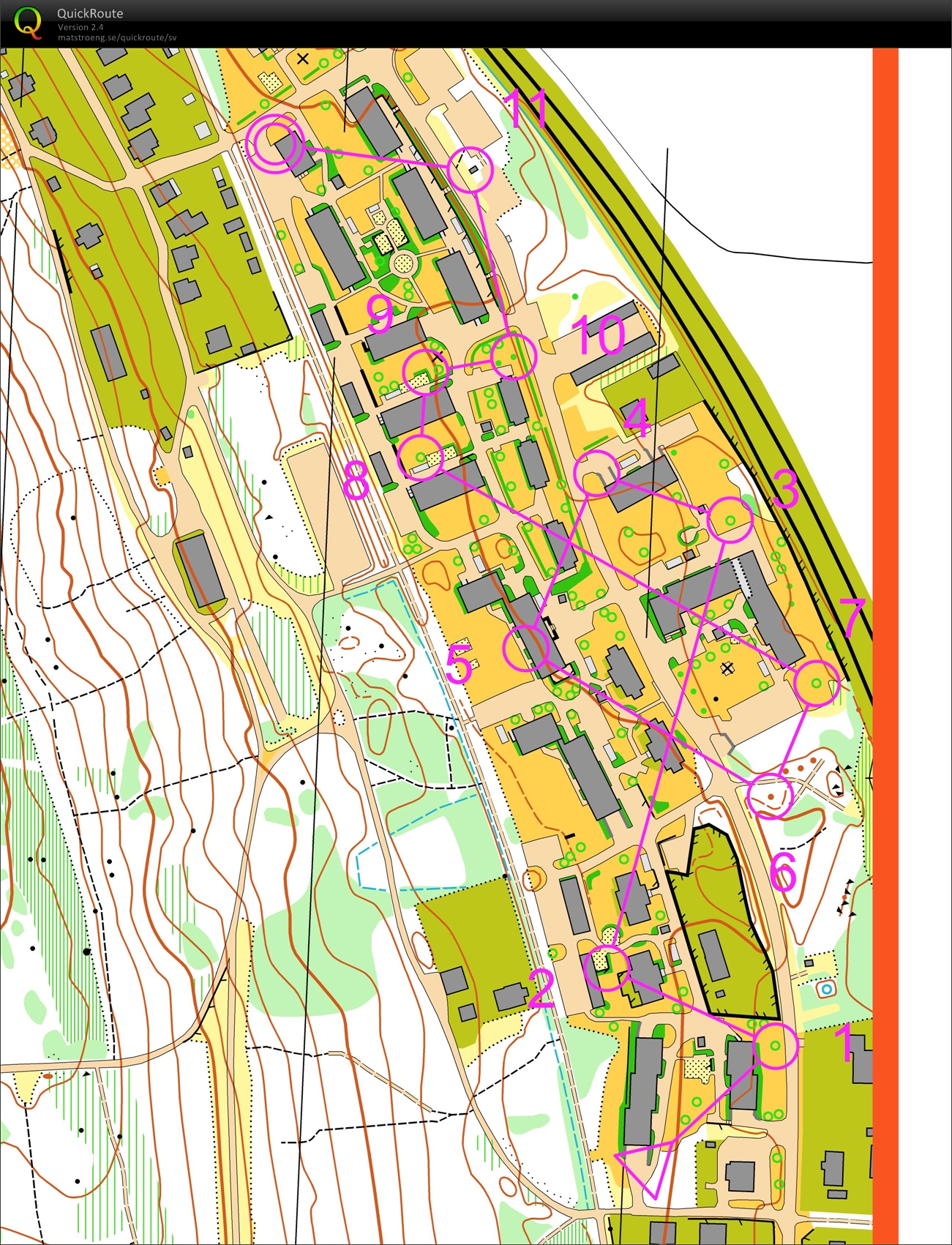 Sprintintervaller, Bana 1 (2013-04-04)