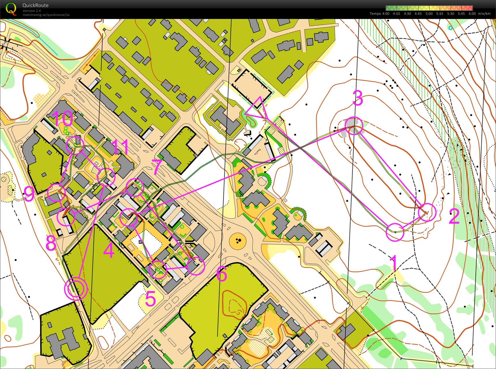 Sprintintervaller, Bana 2 (2013-04-04)