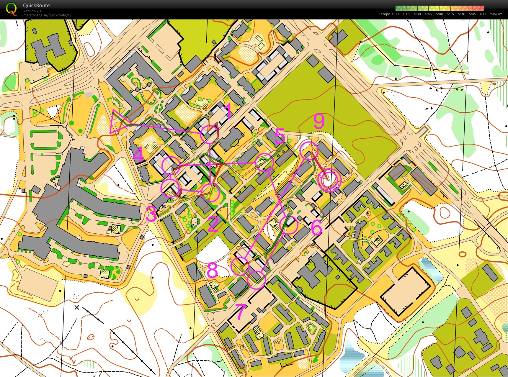 Sprintintervaller, Bana 3 (2013-04-04)