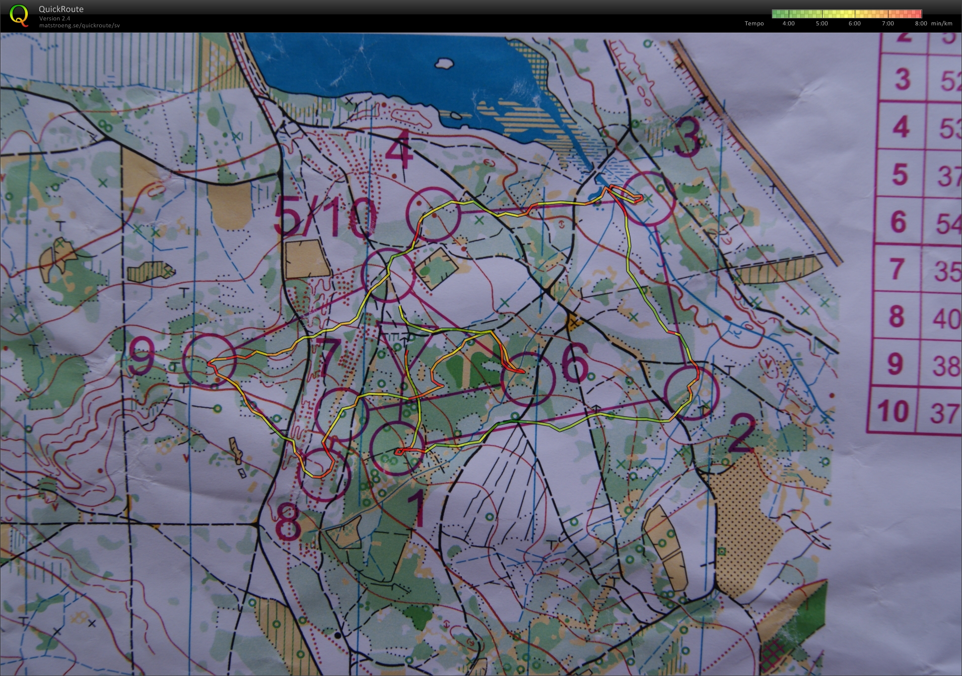 Slingor, Bana 1 (2013-06-29)