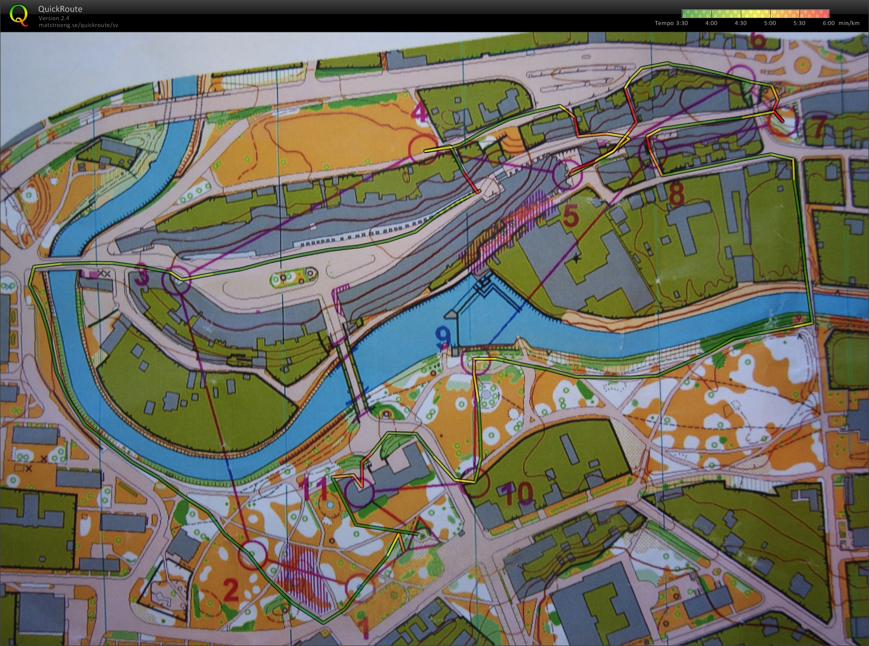 Sprintträning, Bana 2 (2013-06-29)