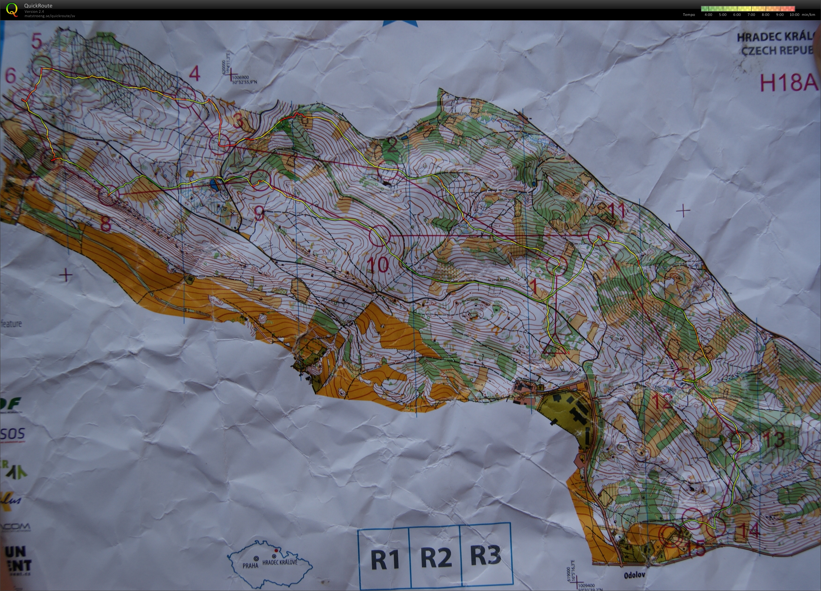 JWOC Tour, Etapp 1 (2013-07-01)