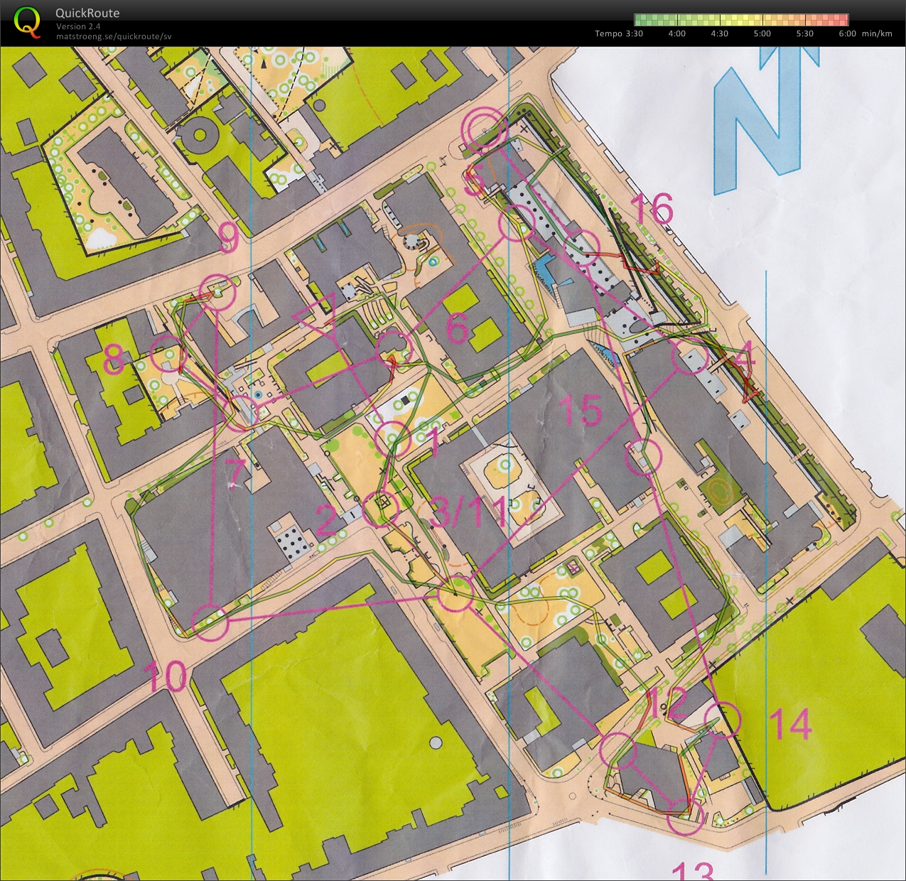 Sprintintervaller, Bana 2 (2013-07-10)