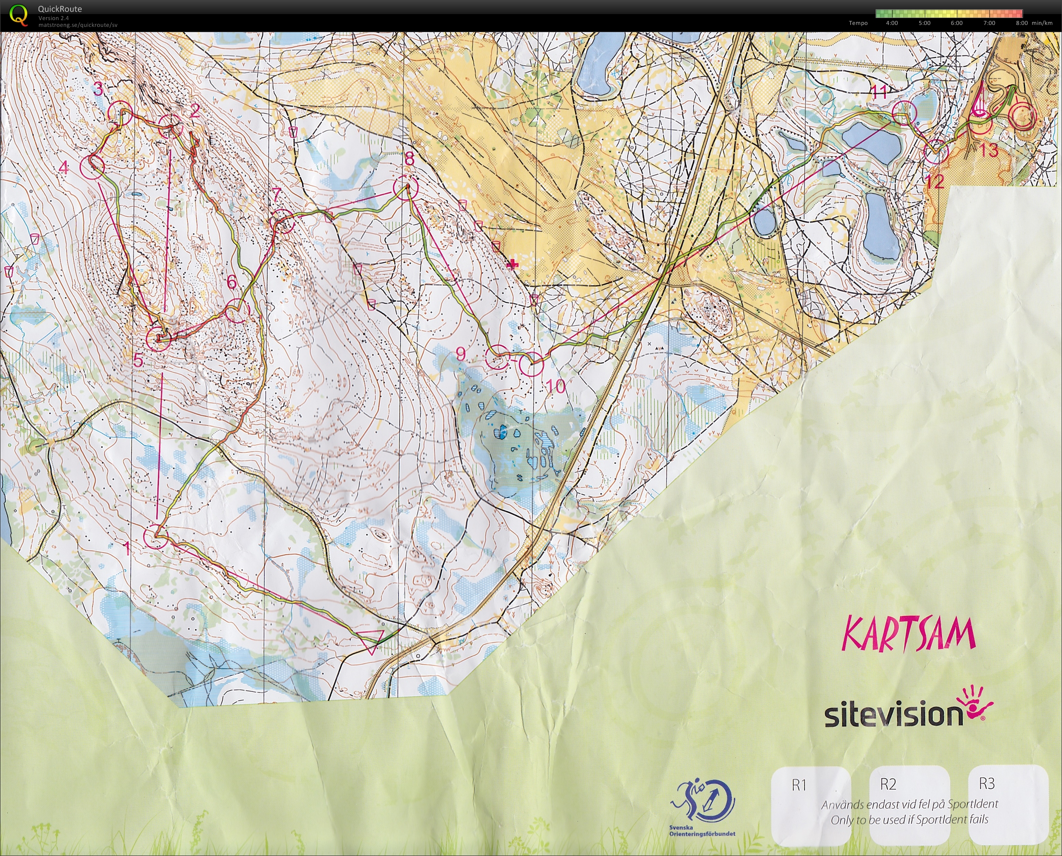 O-ringen, Etapp 2 (2013-07-22)