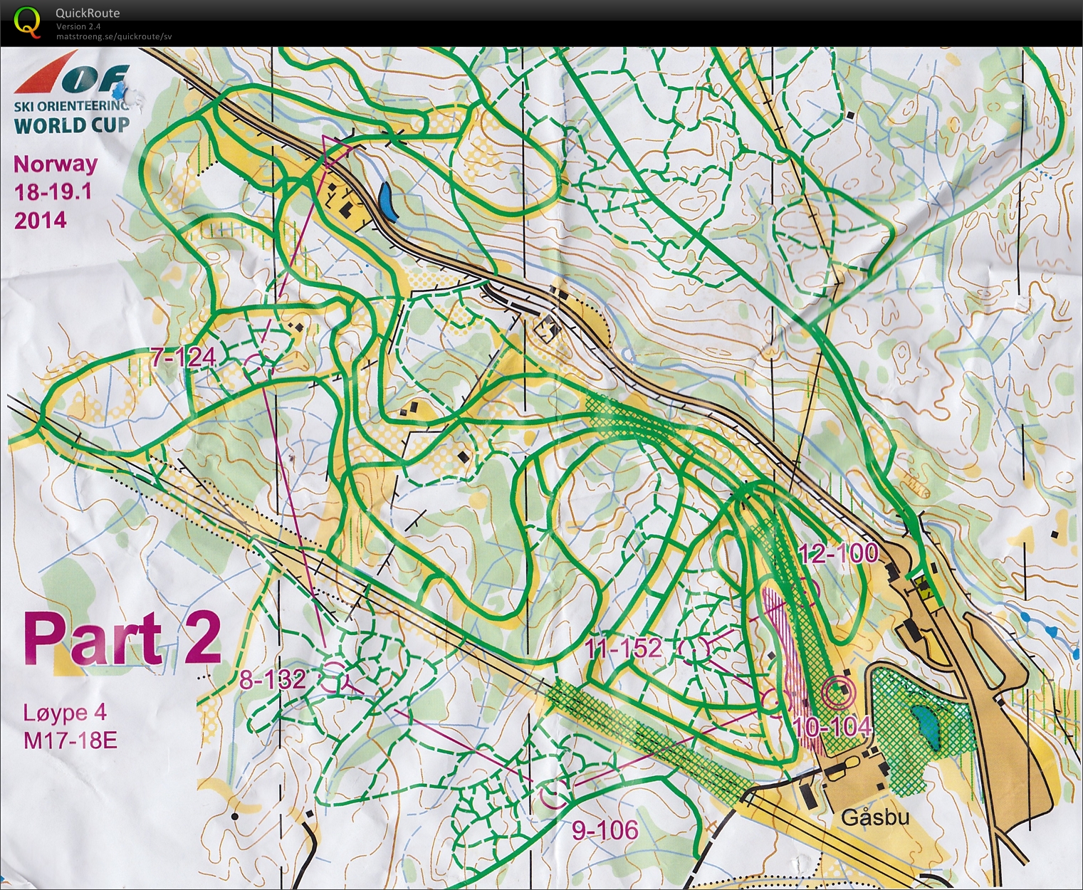 Juniorlandskamp Norge, Sprint, del 2 (2014-01-19)