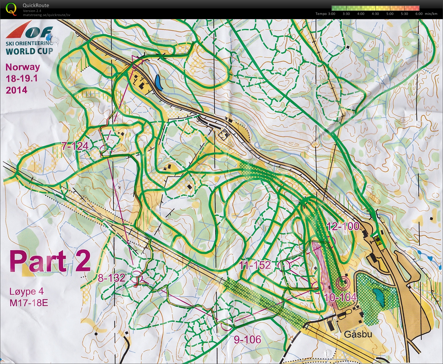 Juniorlandskamp Norge, Sprint, del 2 (2014-01-19)