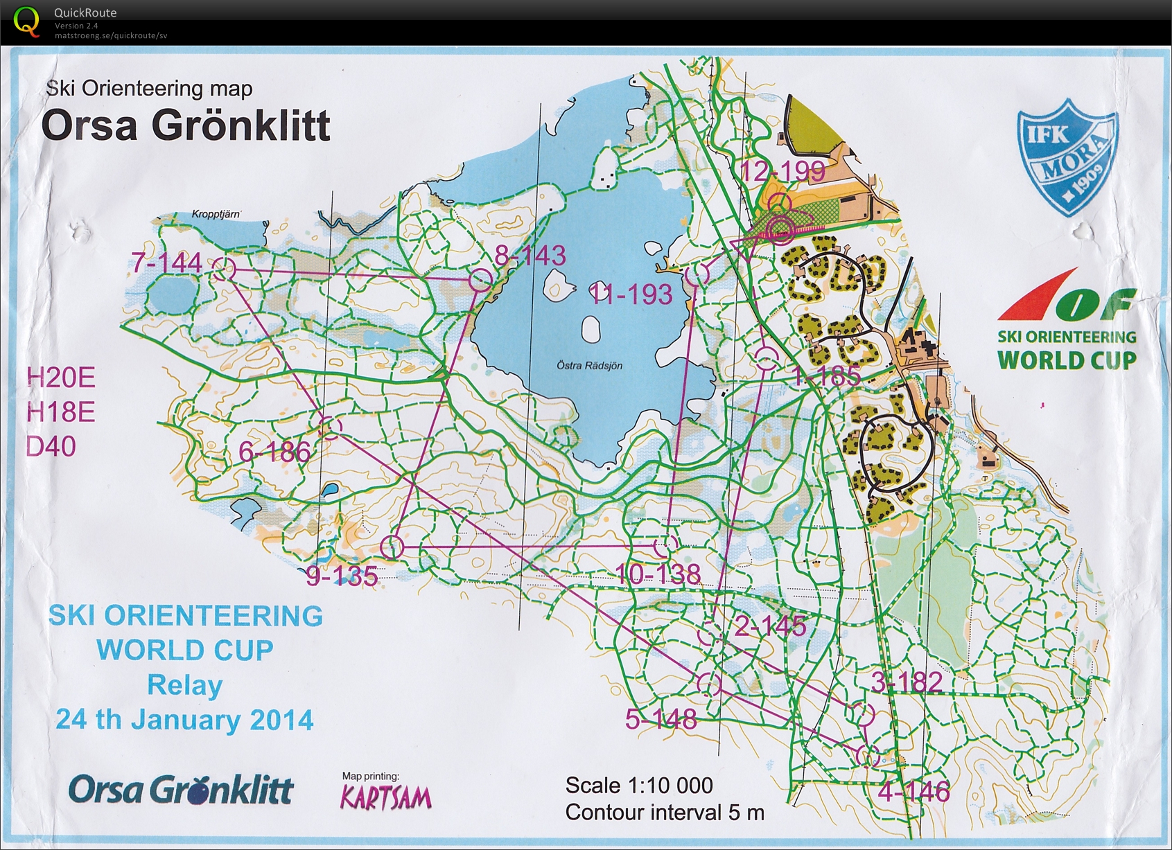 OBS-Tävling Mora, Medel (2014-01-25)