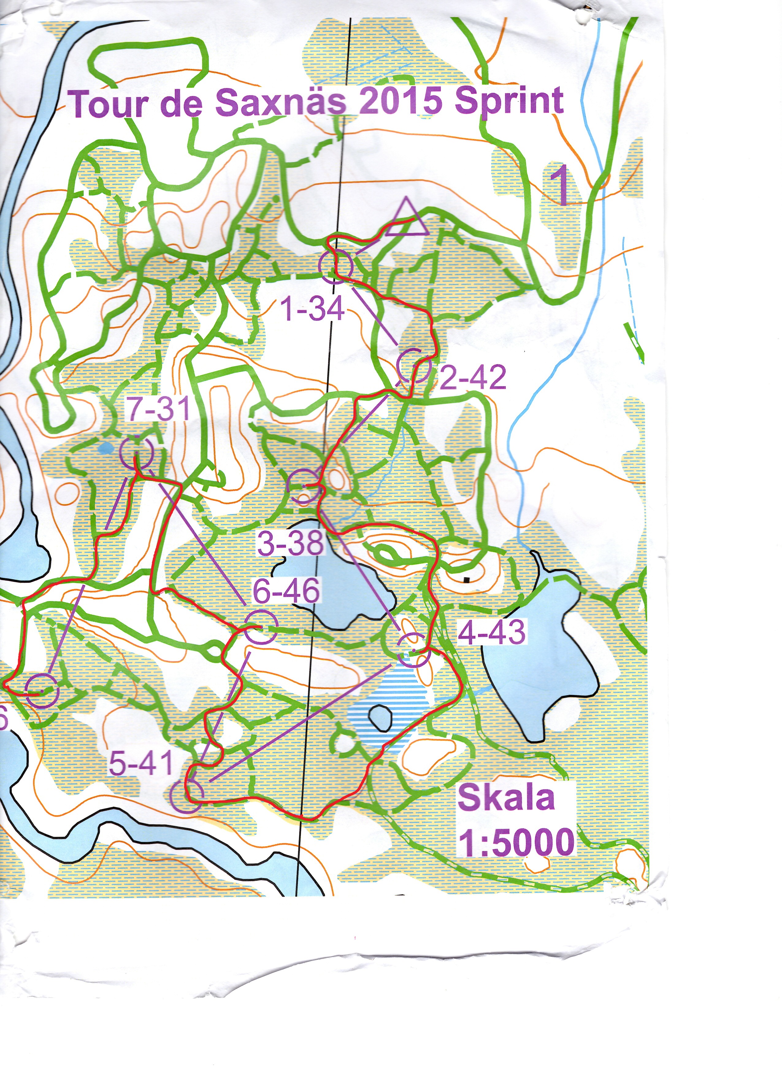 Skid-O, Sprint, del 1 (2014-11-26)