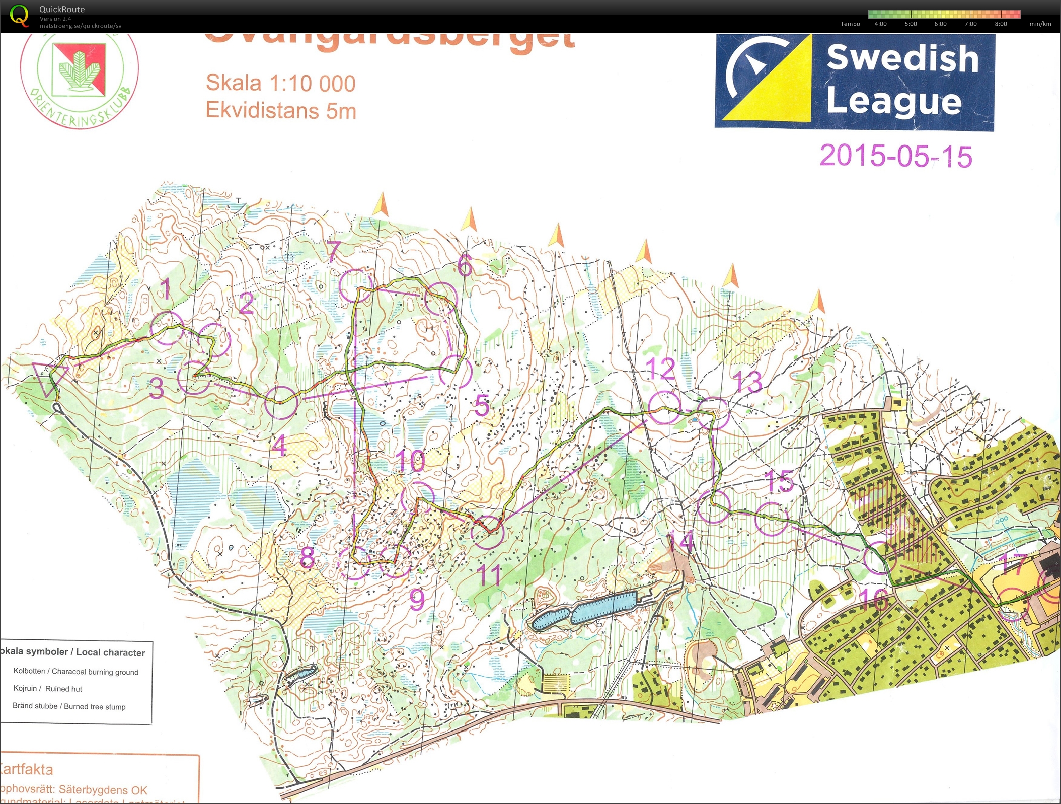 Swedish Leauge #4, Omlöpning (2015-05-31)
